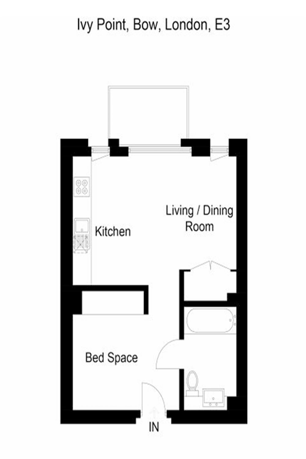 5, Ivy Point, Hannaford Walk, London floorplan