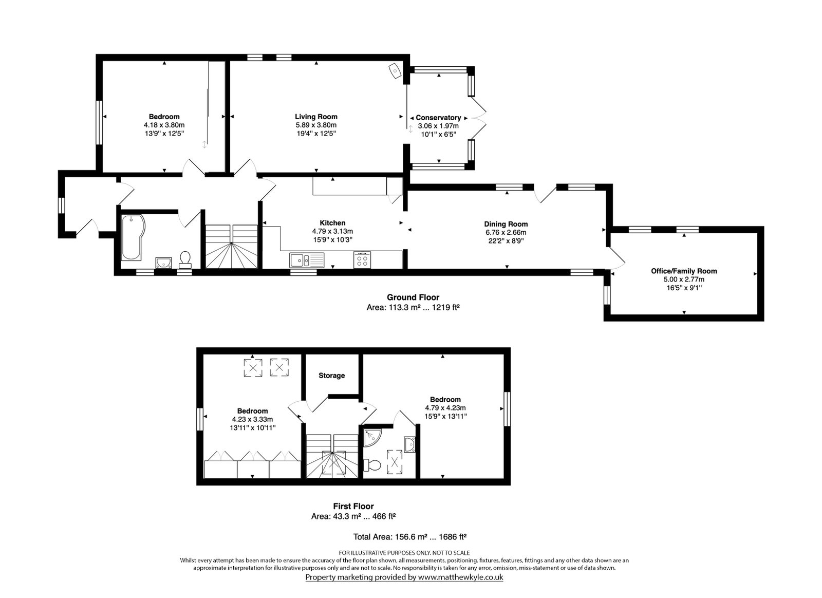 Maycroft, Blacksmiths lane, Royston floorplan