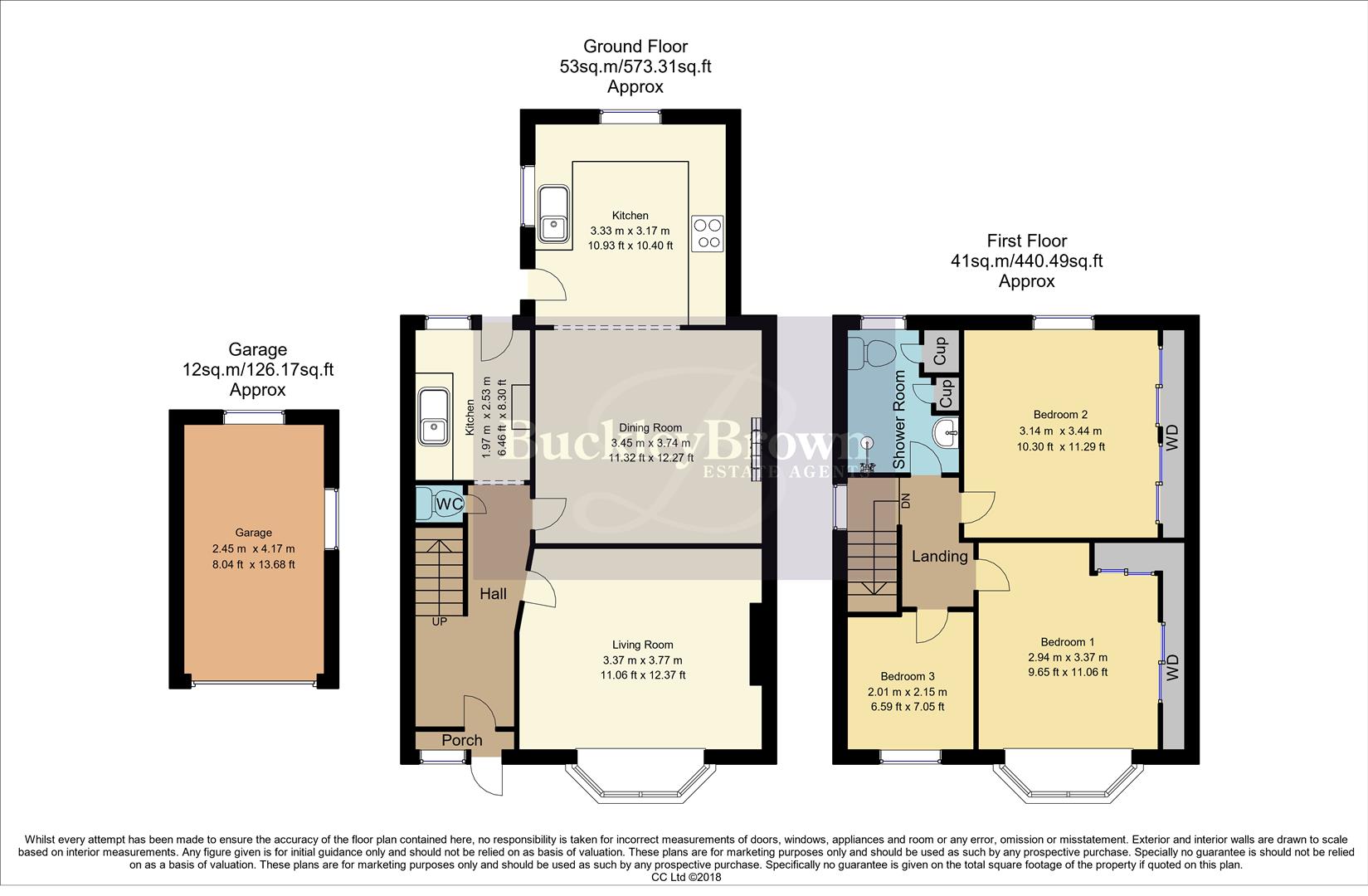 24, Woburn Road, Mansfield floorplan