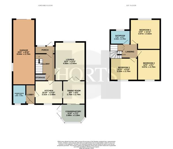 16, Churchill Road, Northampton floorplan