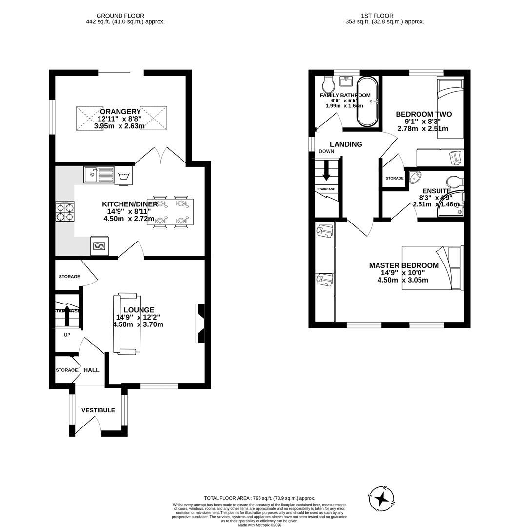 10, Naylor's Terrace, Bolton floorplan