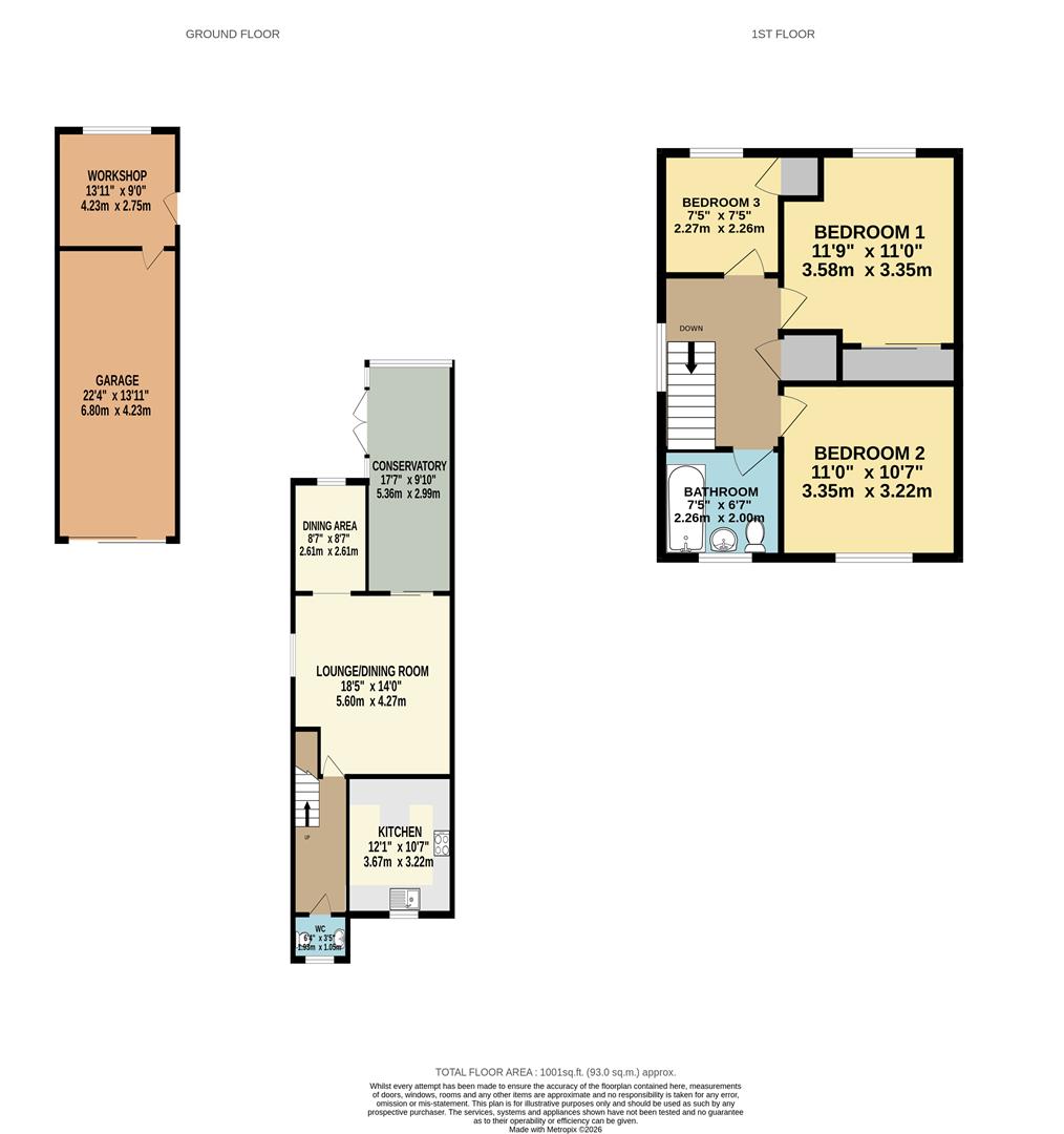 18, Old Hall Gardens, Swadlincote floorplan