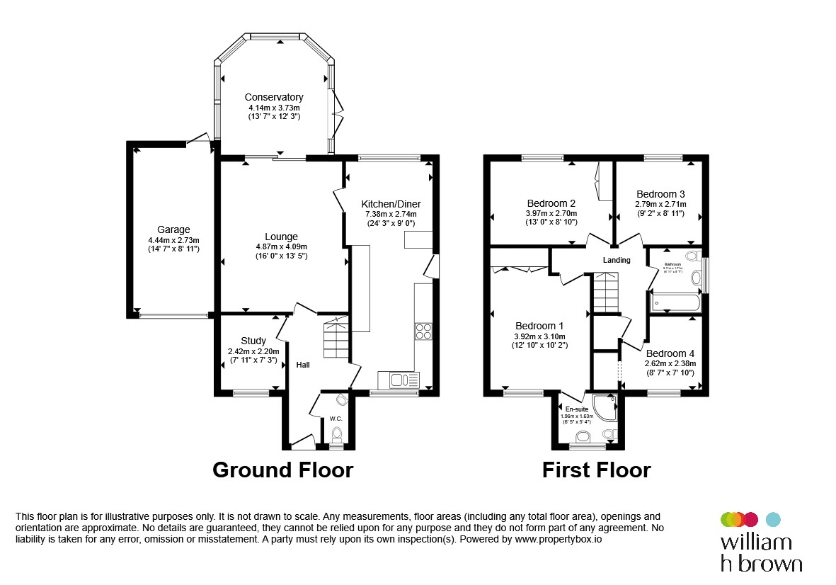 39, Harvest Lane, Stevenage floorplan