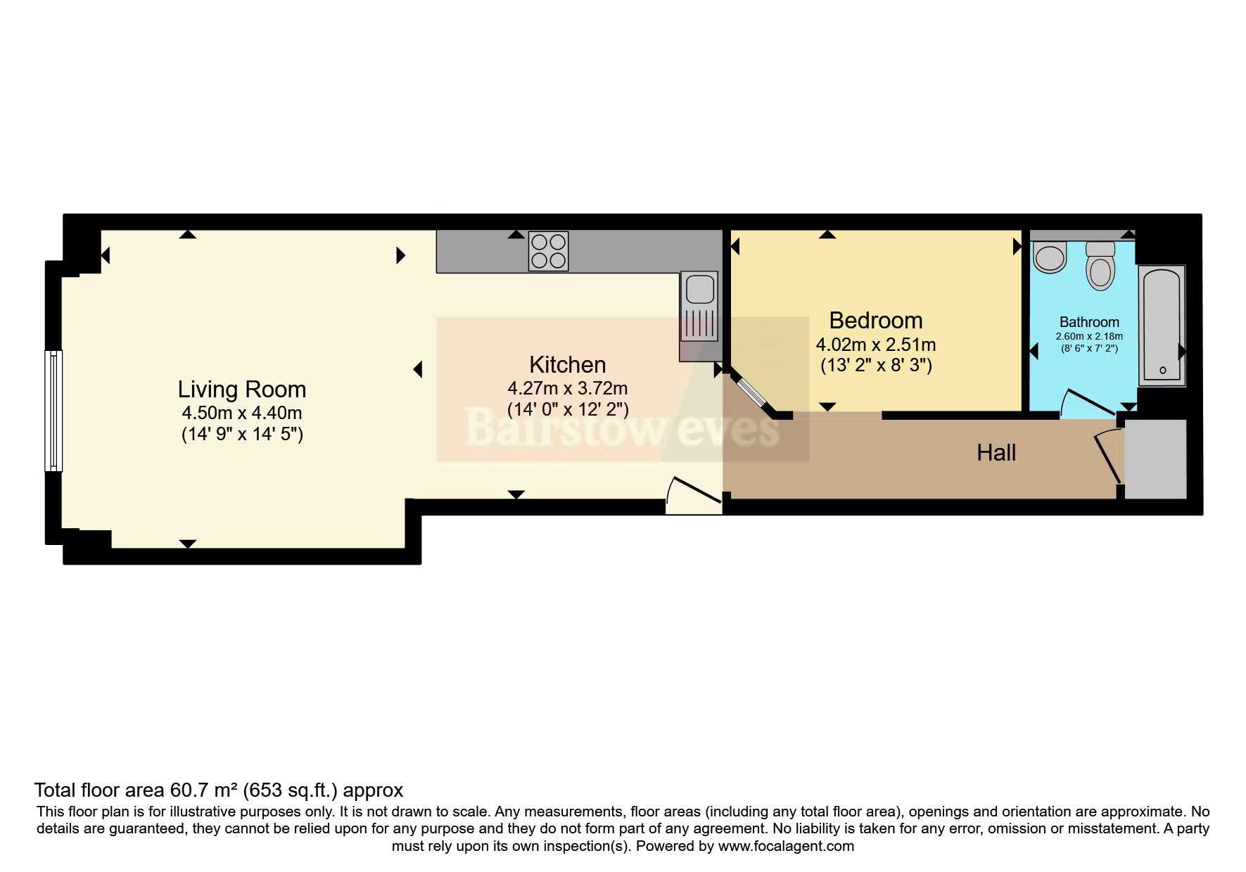 Apartment 422, Marco Island,, Huntingdon Street, Nottinghamshire floorplan
