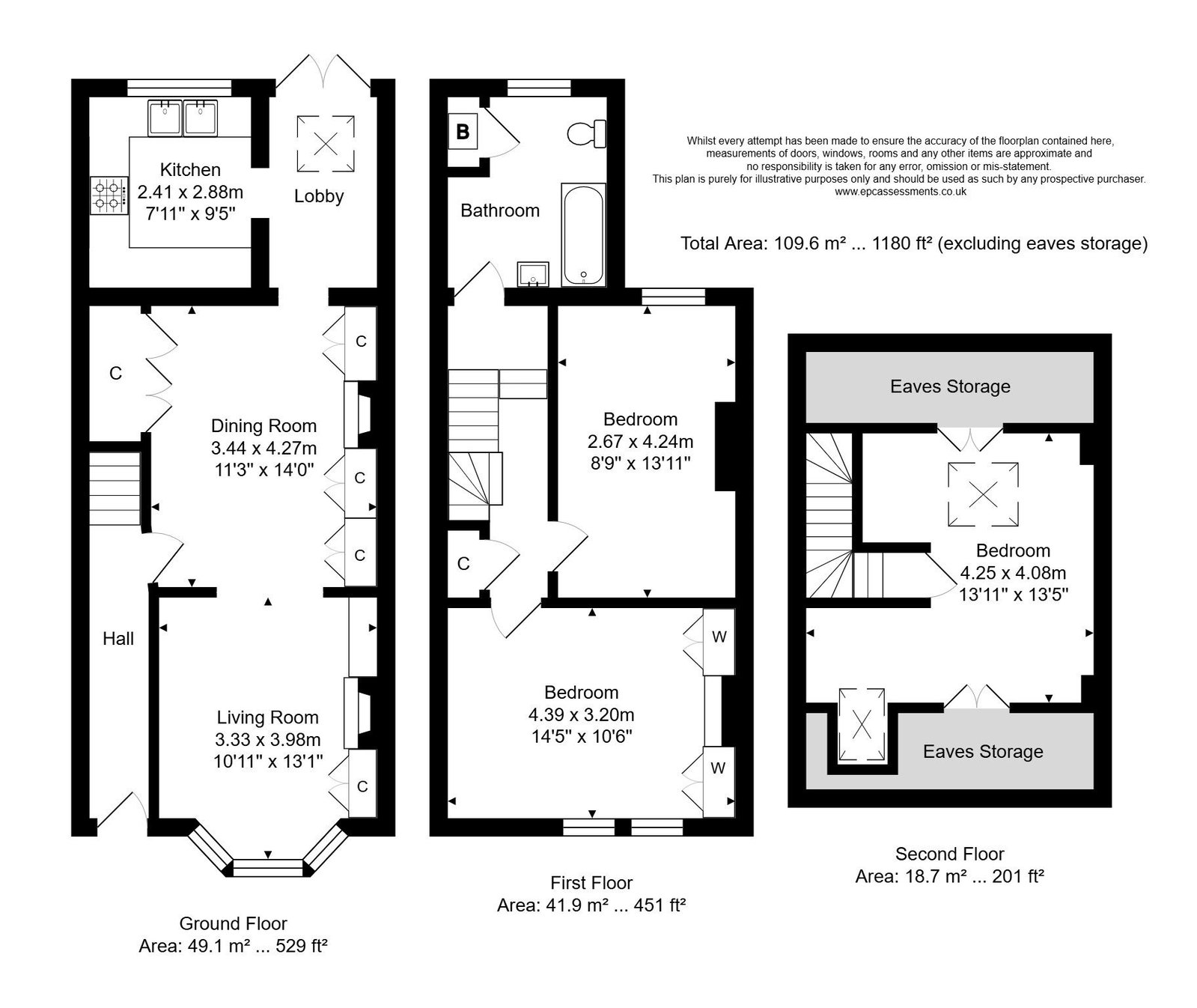 7, Fairfield View, Bath floorplan