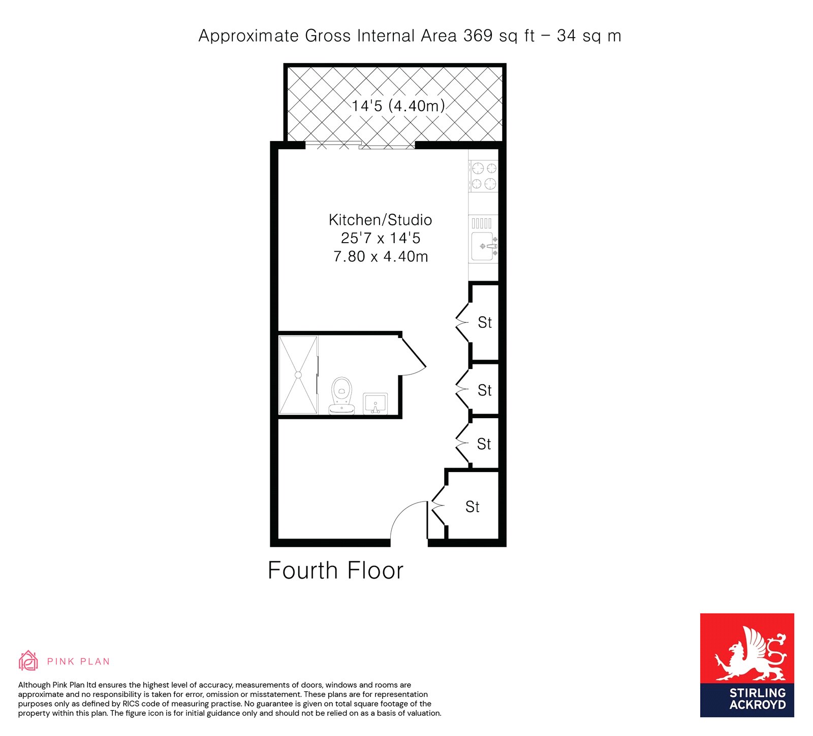 Apartment 509, Cordage House, 15, Cobblestone Square, London floorplan
