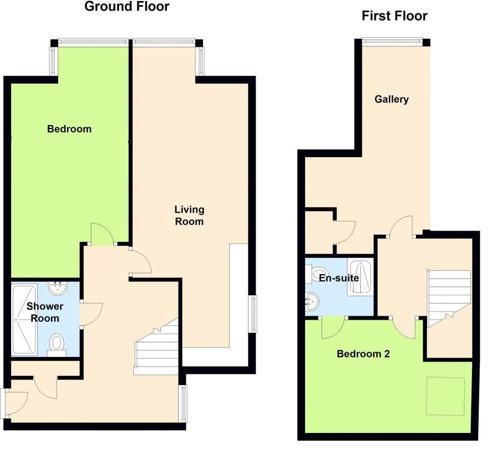 Fleur De Lis,Flat 22, Courtland Road, Paignton floorplan
