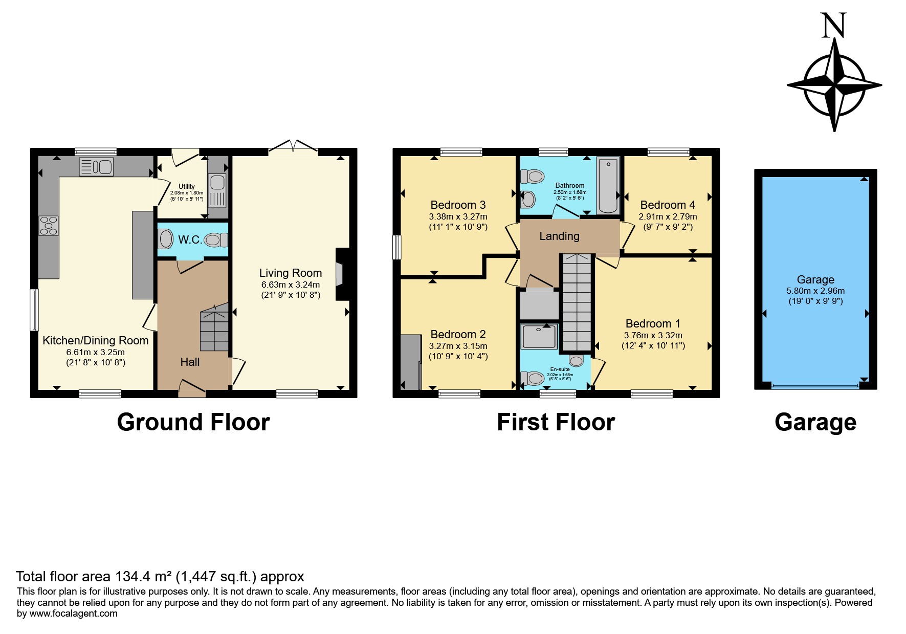 8, William Road, Weymouth floorplan