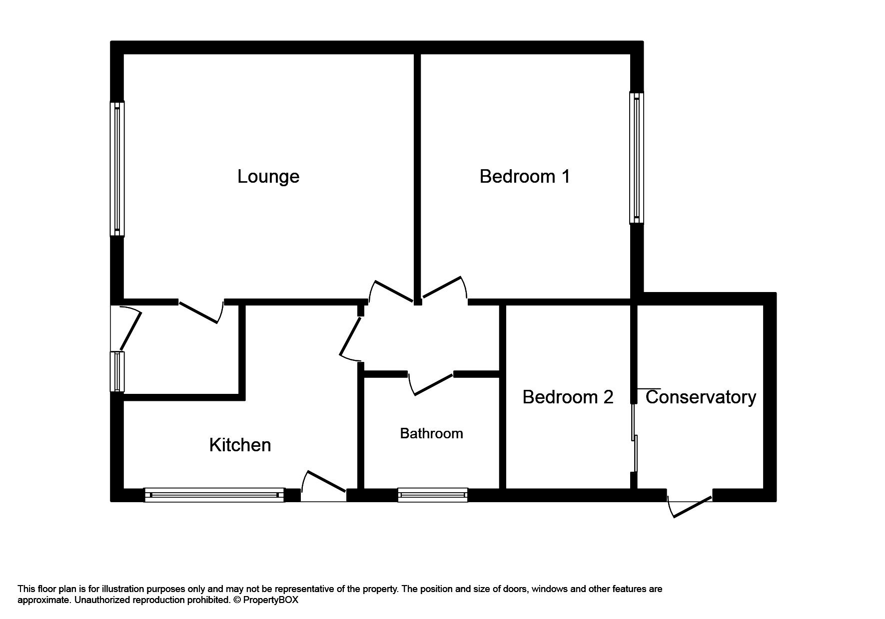 2 Bedrooms Semi-detached bungalow for sale in Ascot Drive, Rhyl LL18