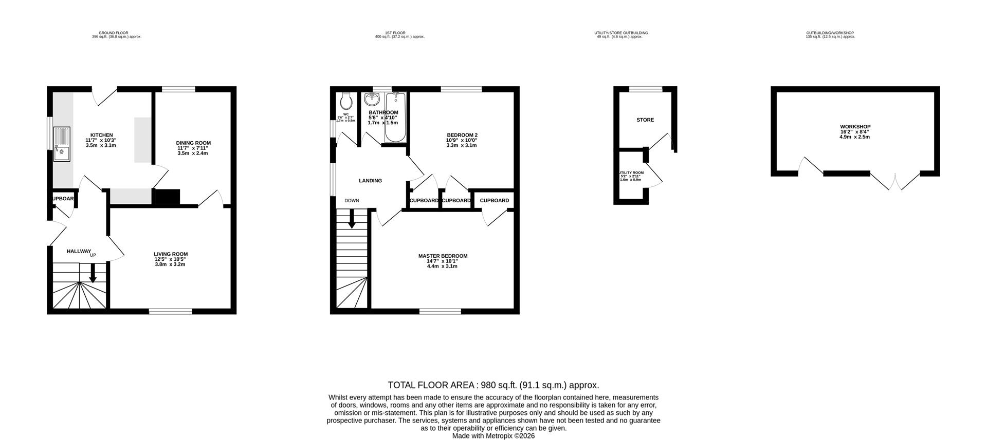 33, Dundee Road, Weymouth floorplan