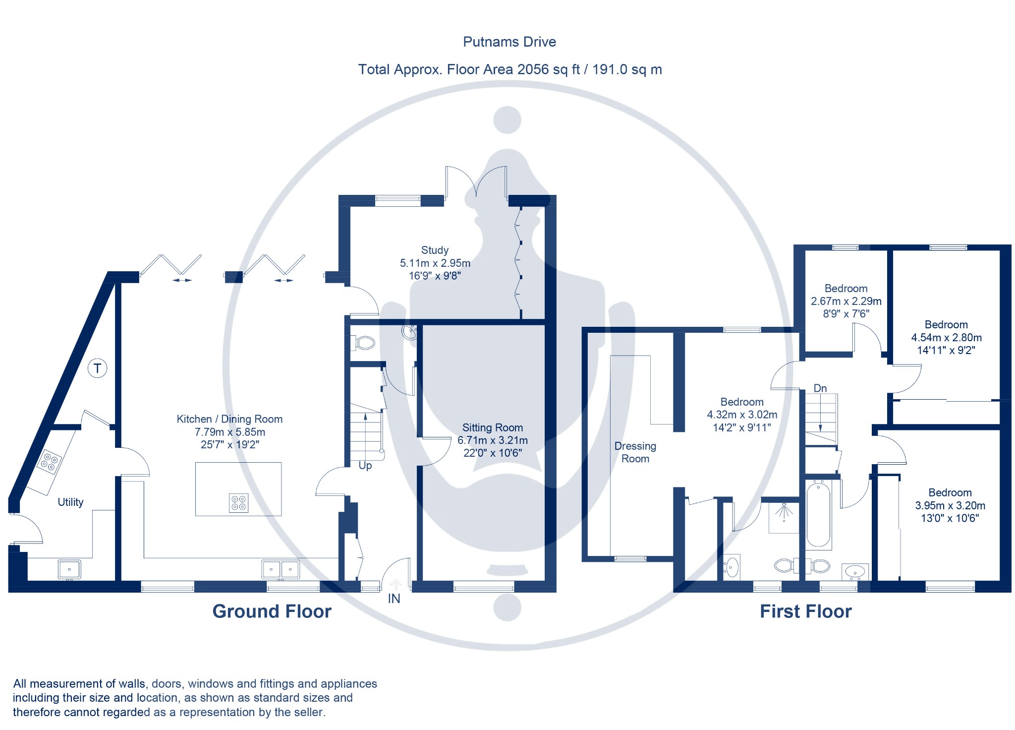 1, Putnams Drive, Buckinghamshire floorplan