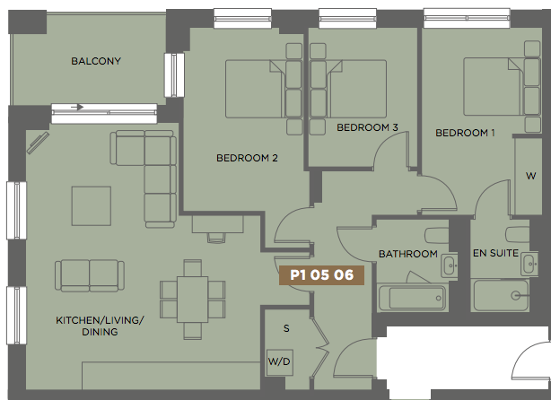 3 Bedrooms Flat for sale in Colindale Avenue, London NW9