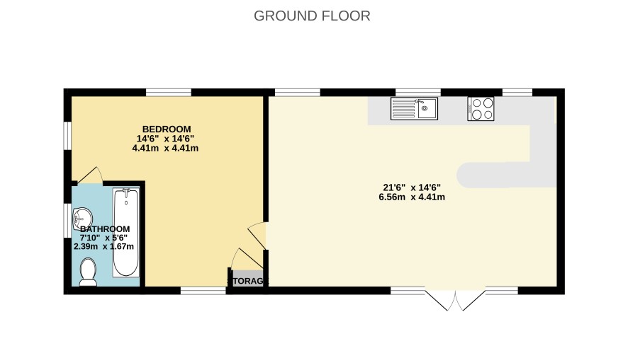 Longfield Farm Barn, Hasse Road floorplan