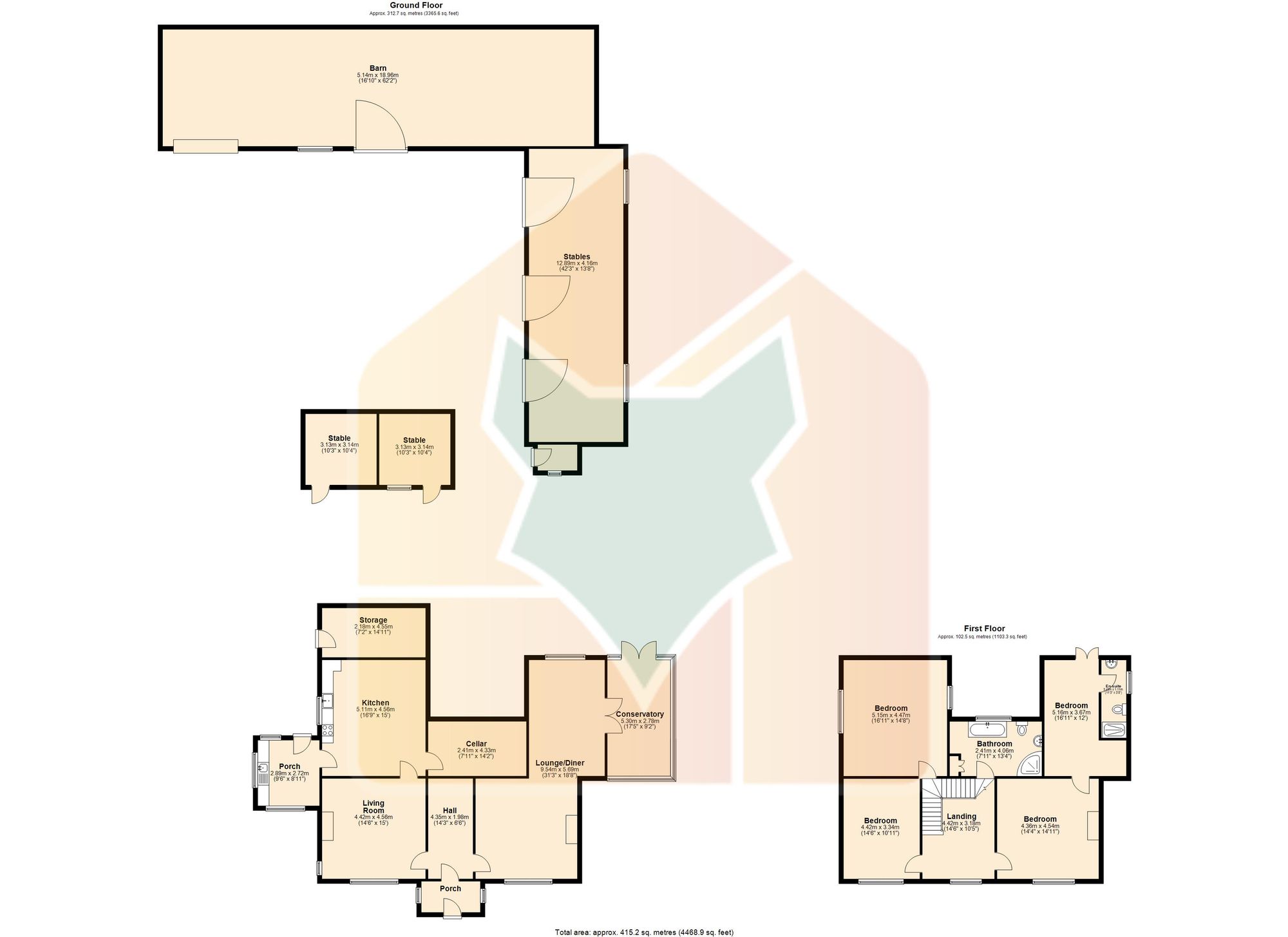 Station View Farm North Street, Retford floorplan