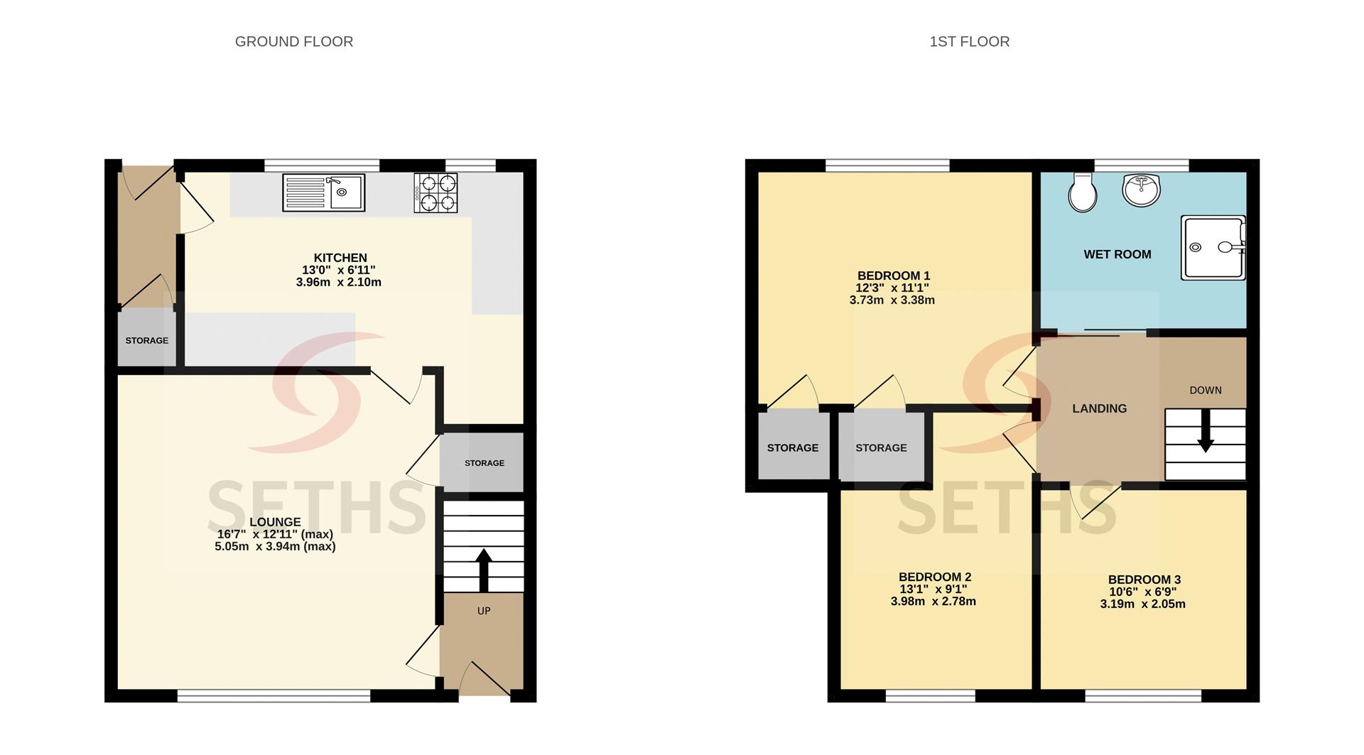 206, Thurncourt Road, Leicester floorplan
