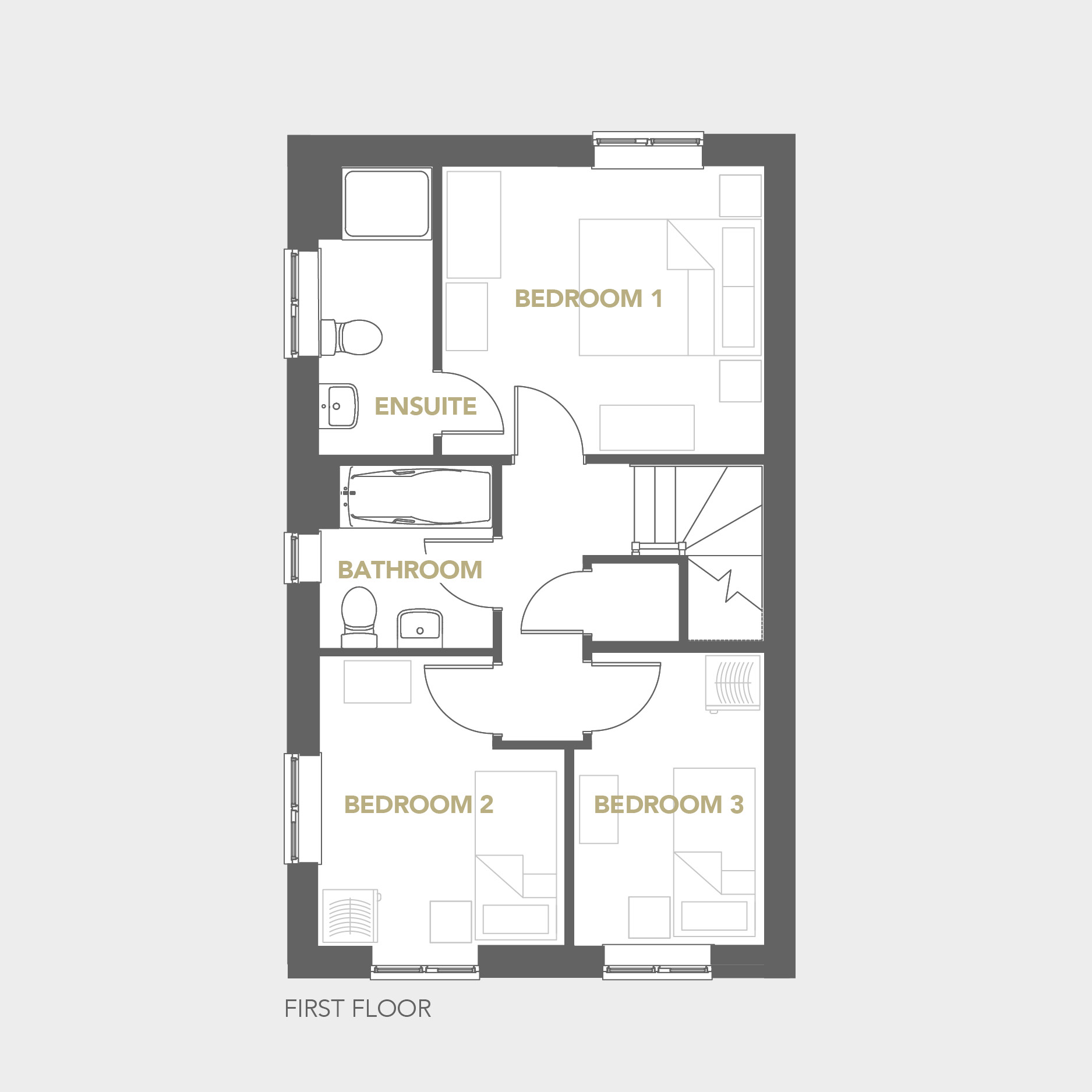 The Lacy at St Mary's Meadow,, The Lacy at St Mary's Meadow, Eardisley, floorplan