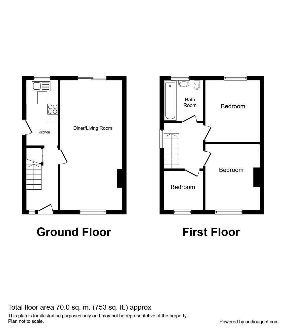 3 Bedrooms Semi-detached house for sale in Kirby Road, Newthorpe, Nottingham NG16