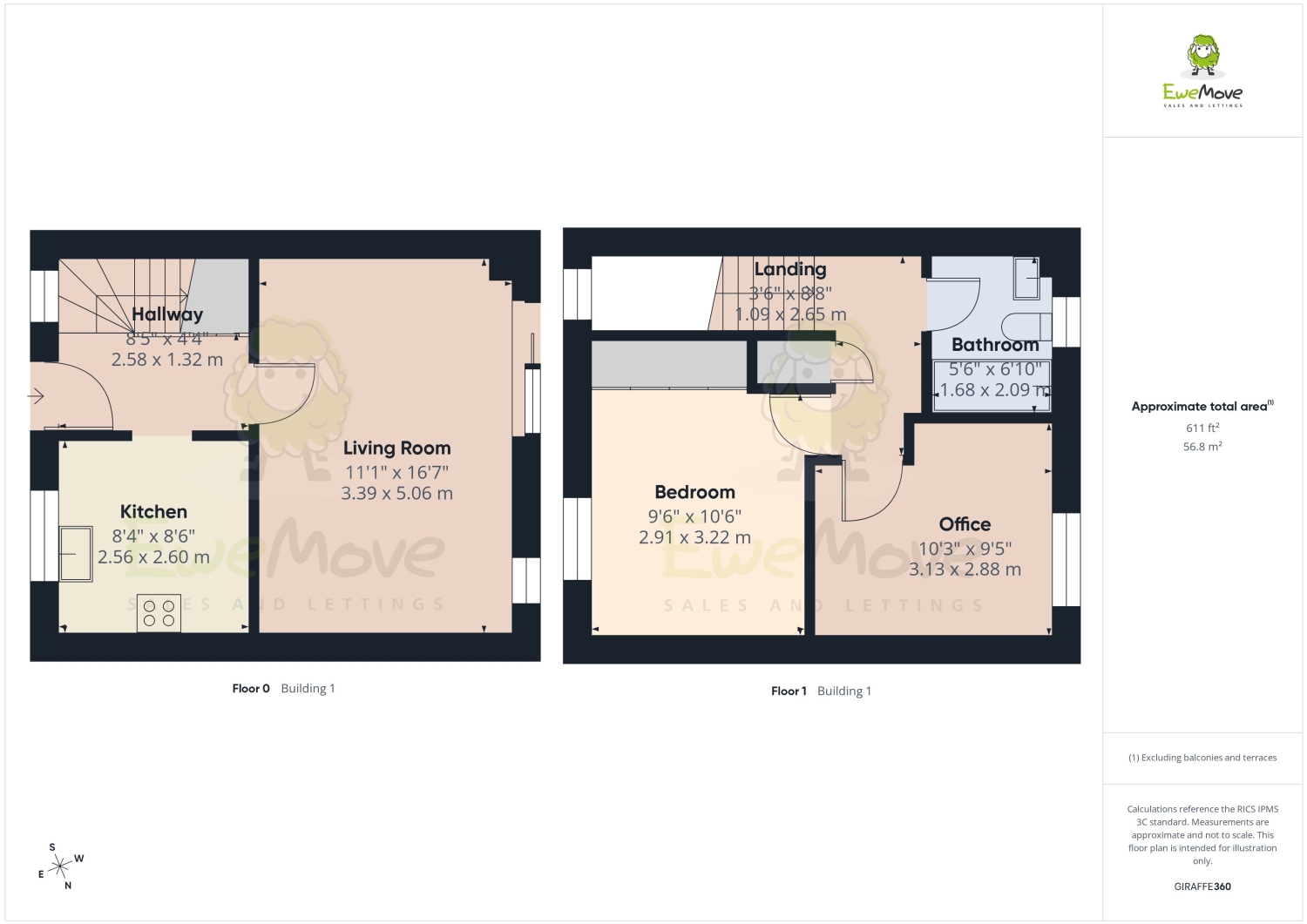 17, Pond Road Bramley, Tadley floorplan