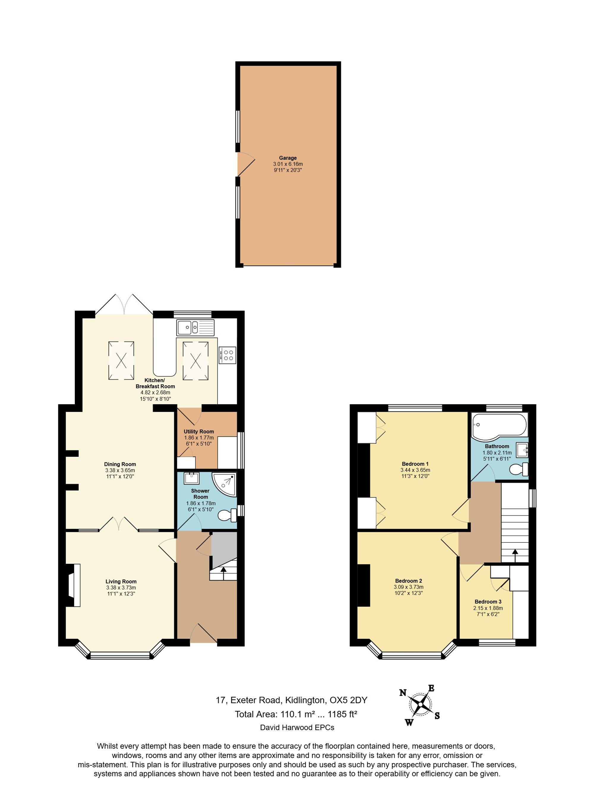 17 Exeter Road, Kidlington floorplan