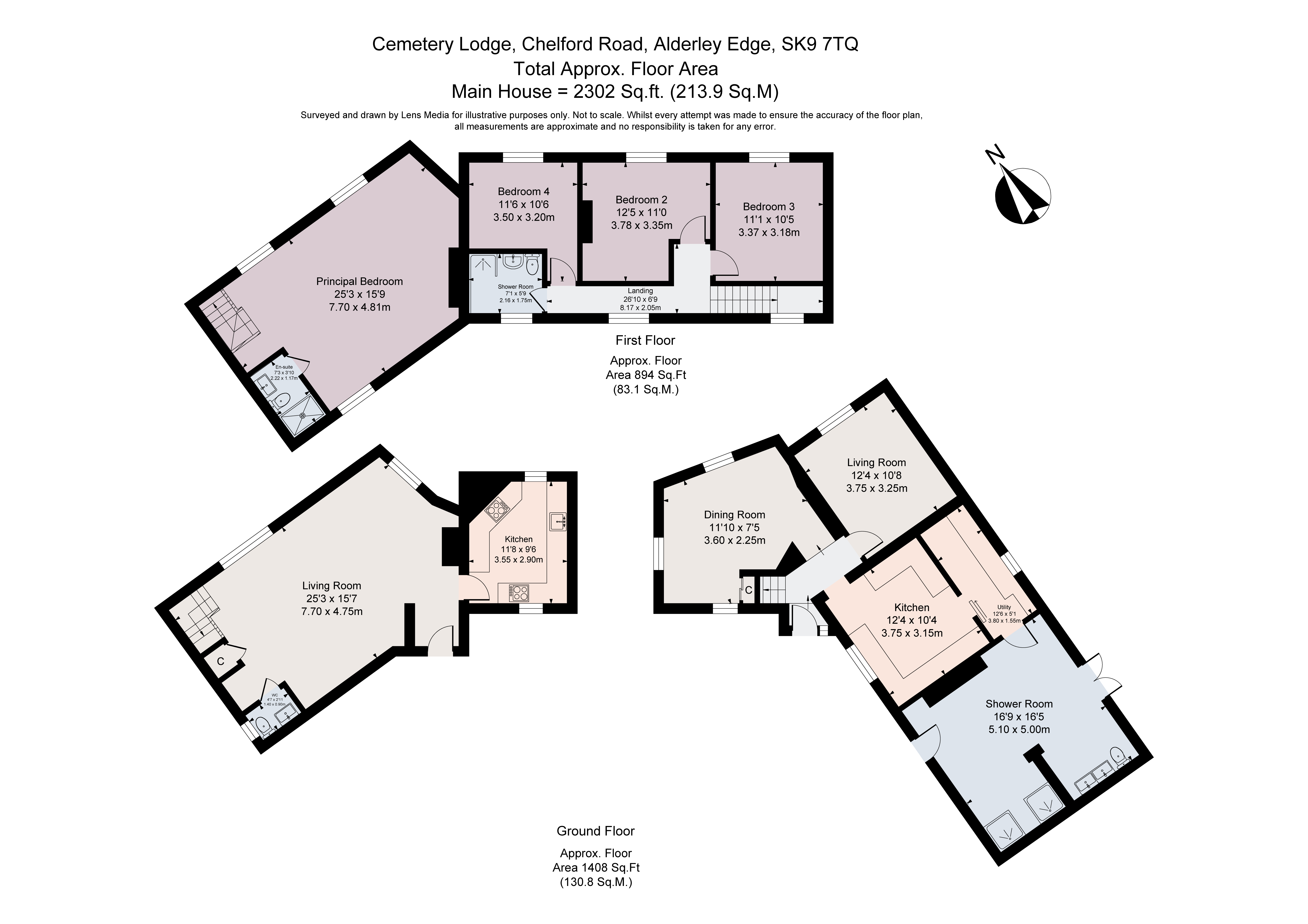 Cemetery Lodge,, Chelford Road, Cheshire floorplan