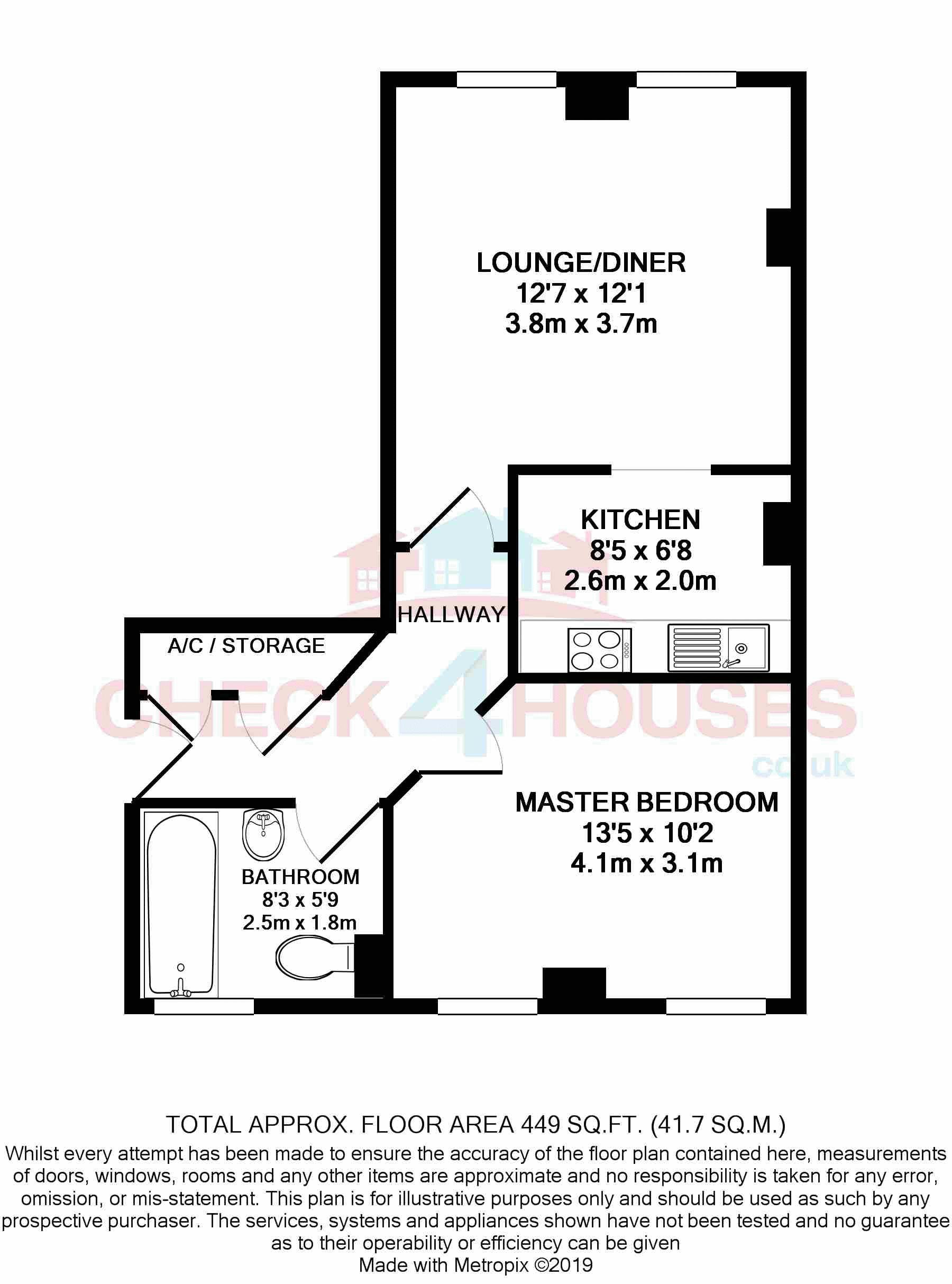 1 Bedrooms Flat for sale in Culdrose House, Frederick Street, Aldershot GU11