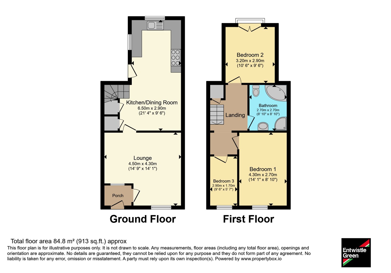 10, Melrose Terrace, Lancashire floorplan