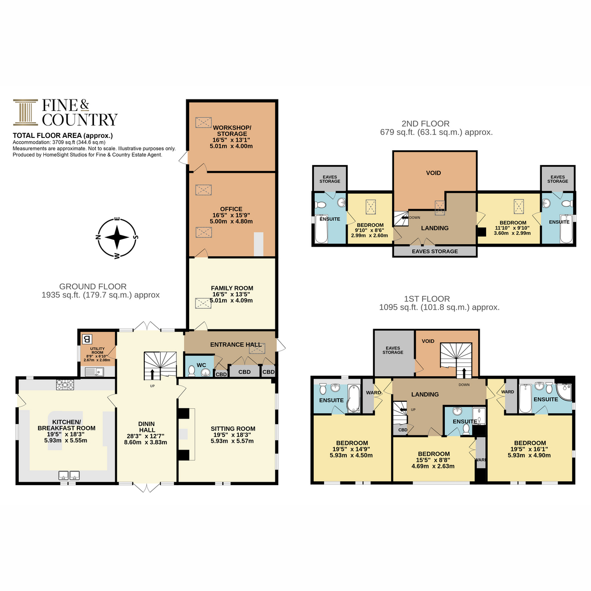 Carrobelle, Laxfield Road, Eye floorplan