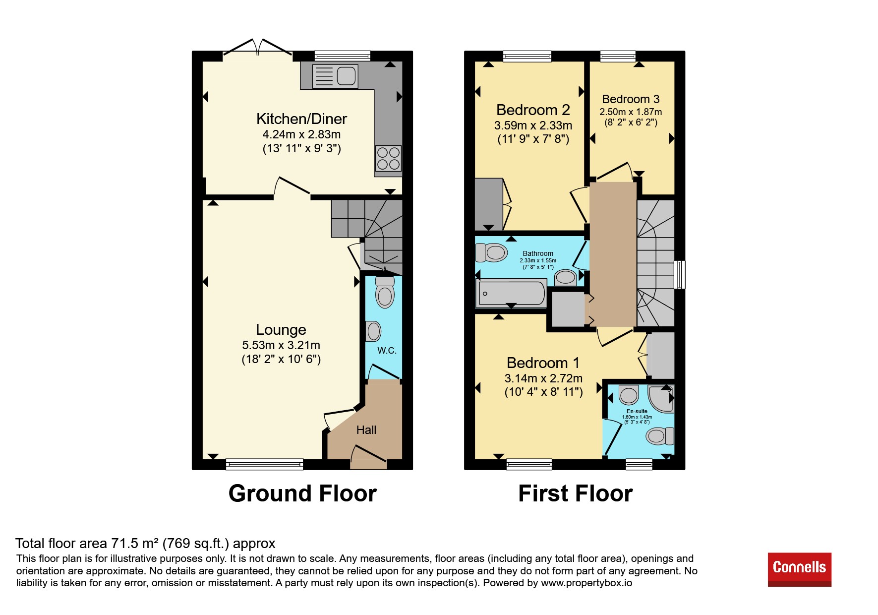 60, Smithy Drive, Ashford floorplan