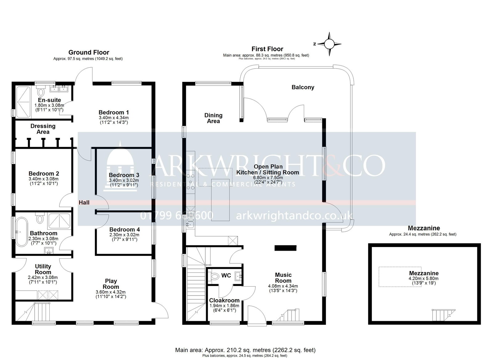 The Hollow, Windmill Hill, Saffron Walden floorplan