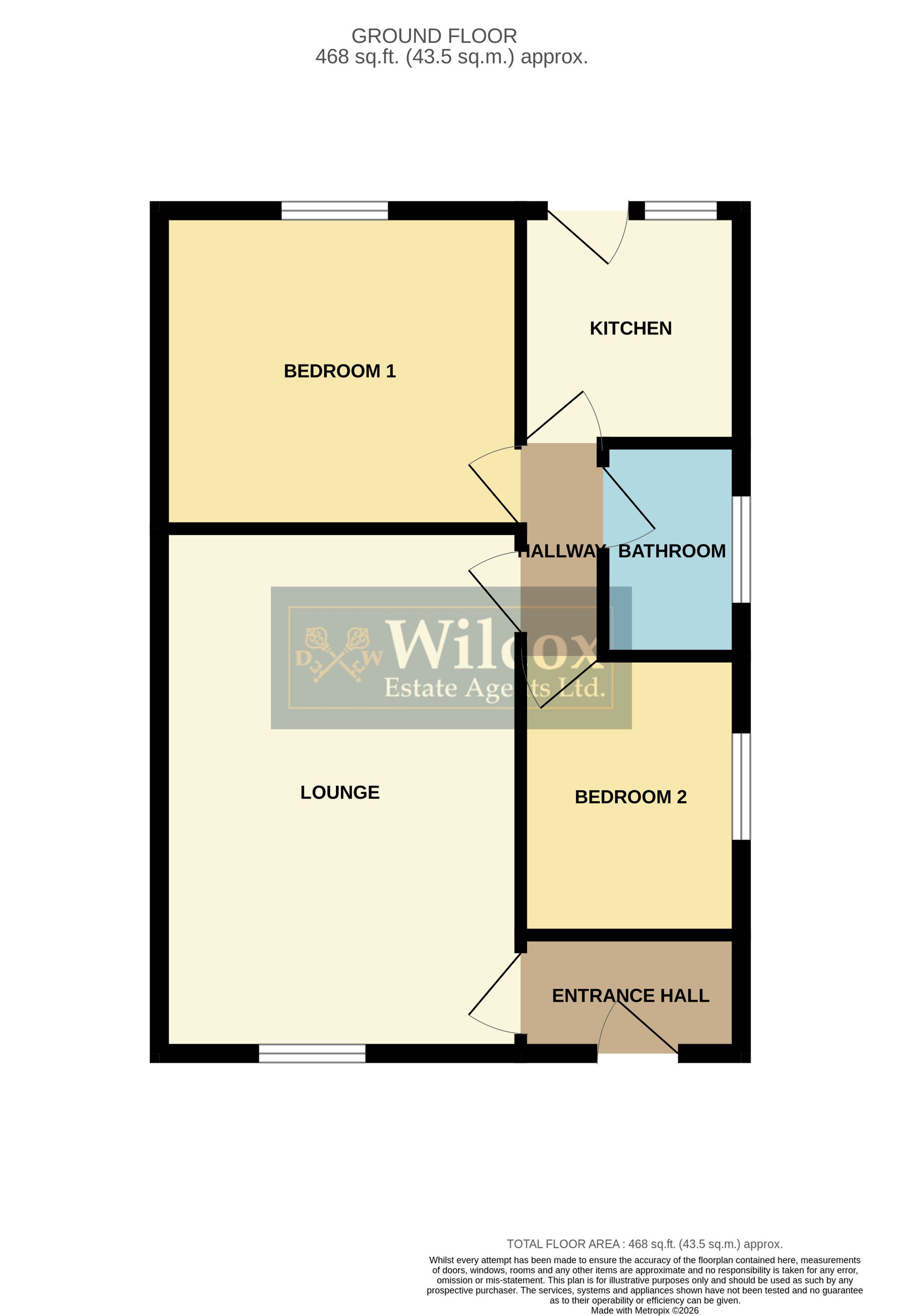 116 Crossdale Road, Bolton floorplan