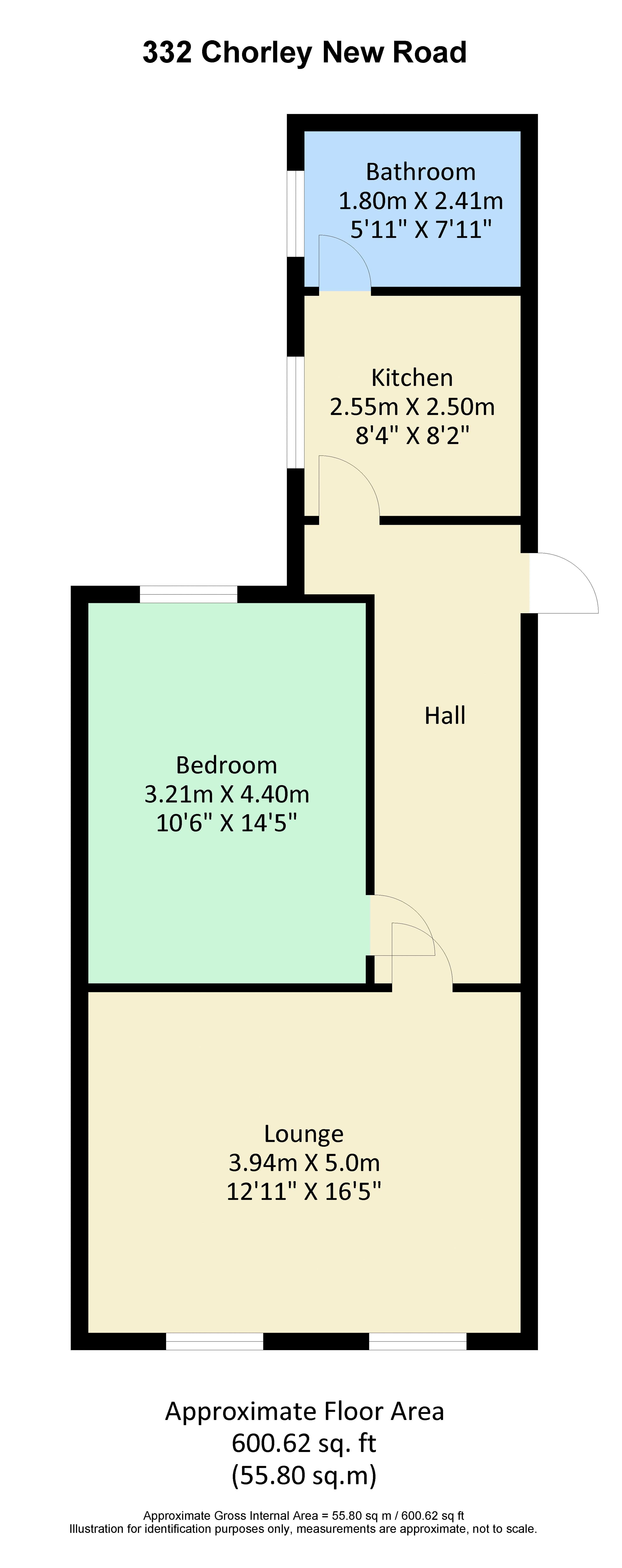 1 Bedrooms Flat to rent in Chorley New Road, Horwich, Bolton BL6