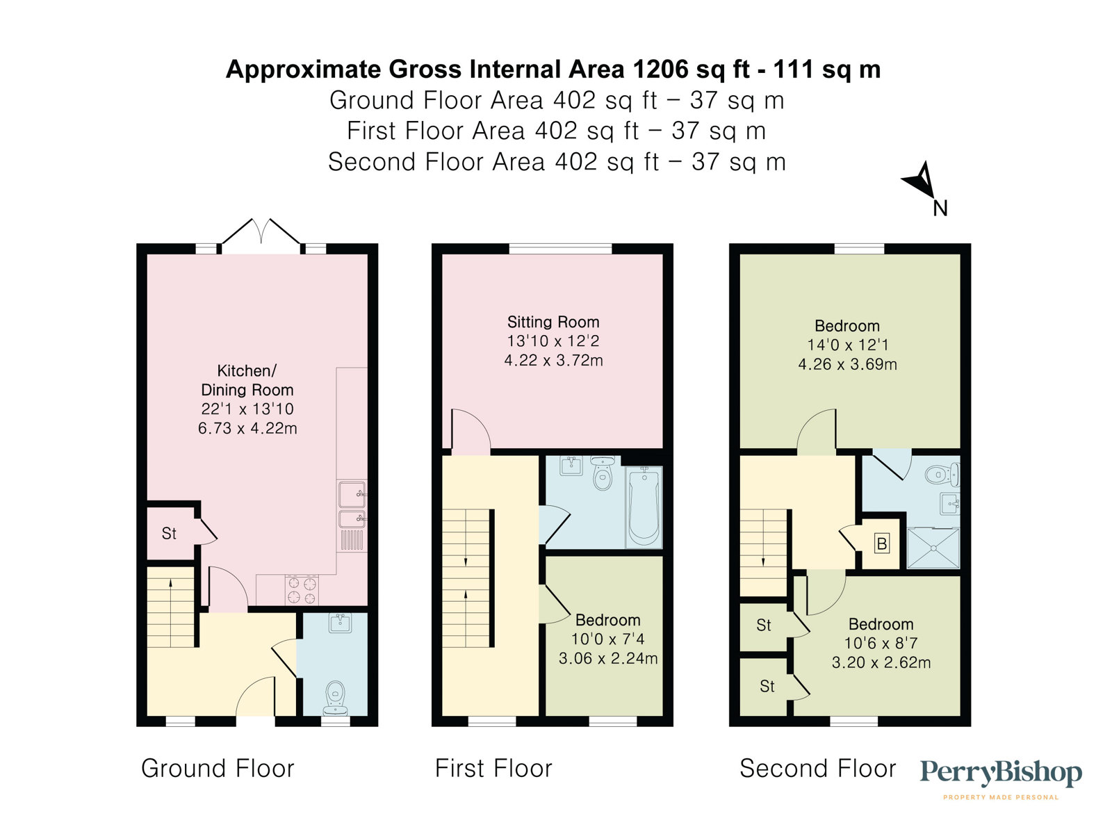 41, Brays Avenue, Gloucestershire floorplan