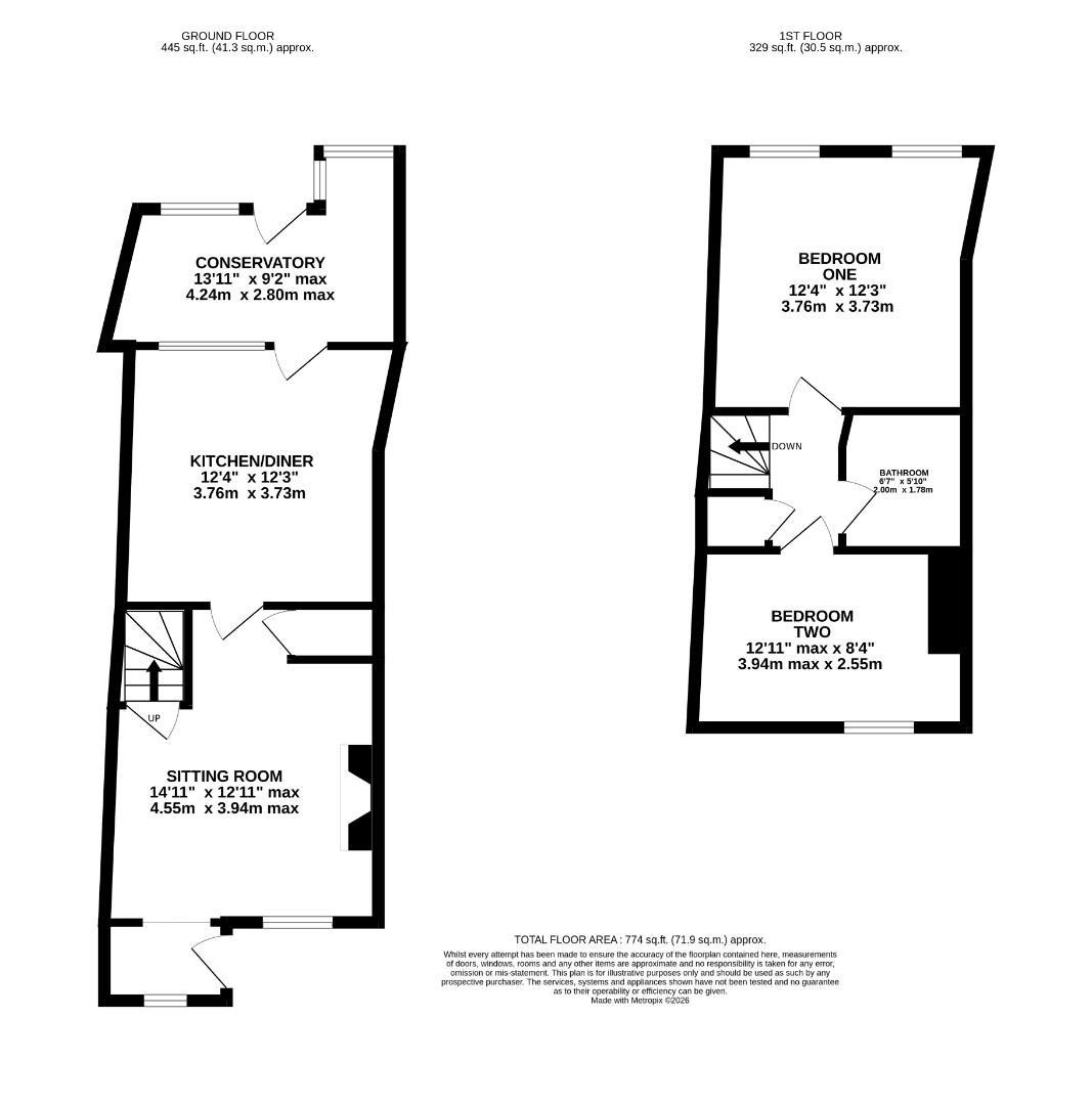 2, Mount Pleasant, Lechlade floorplan