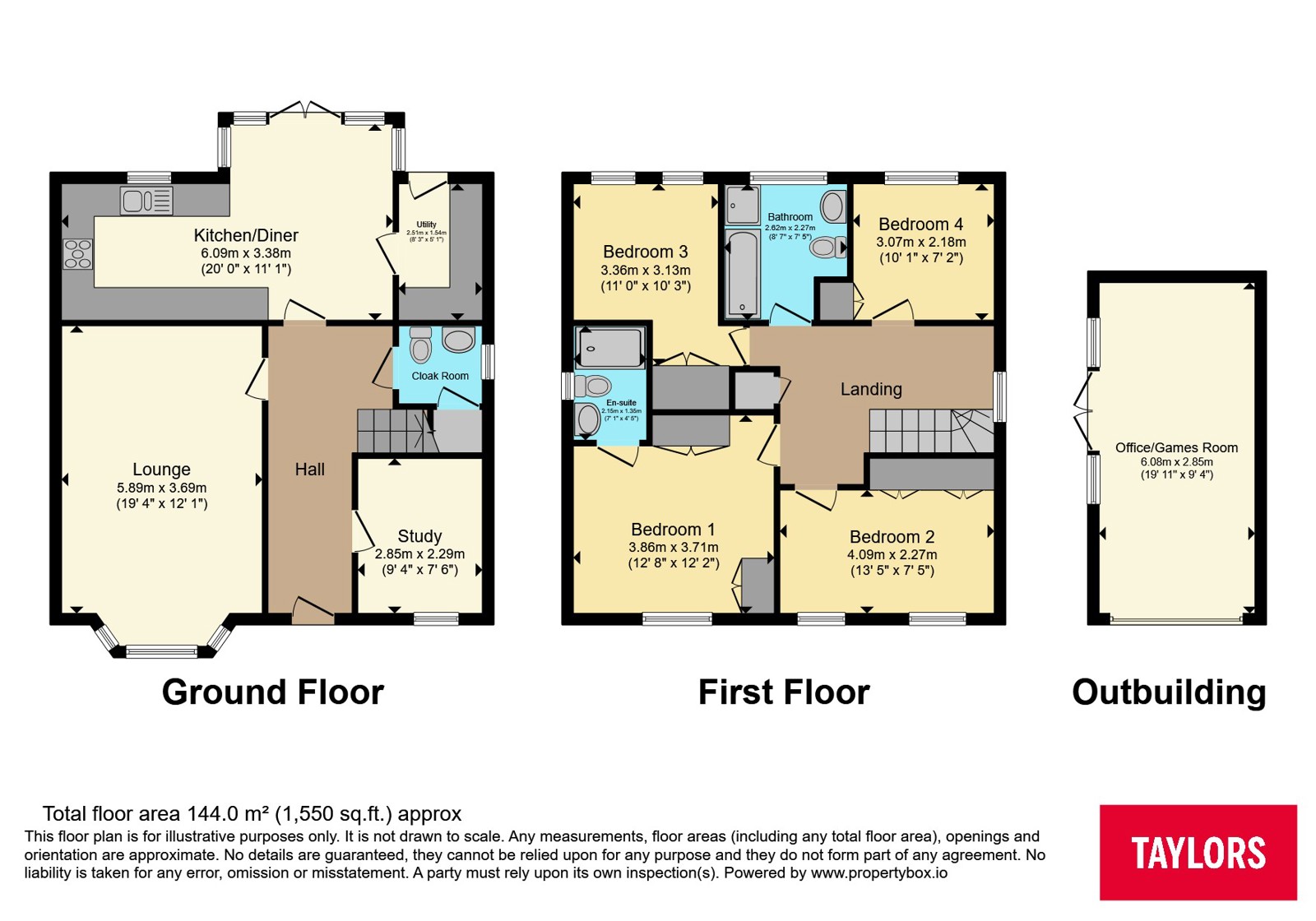 10, Campion Close, Milton Keynes floorplan