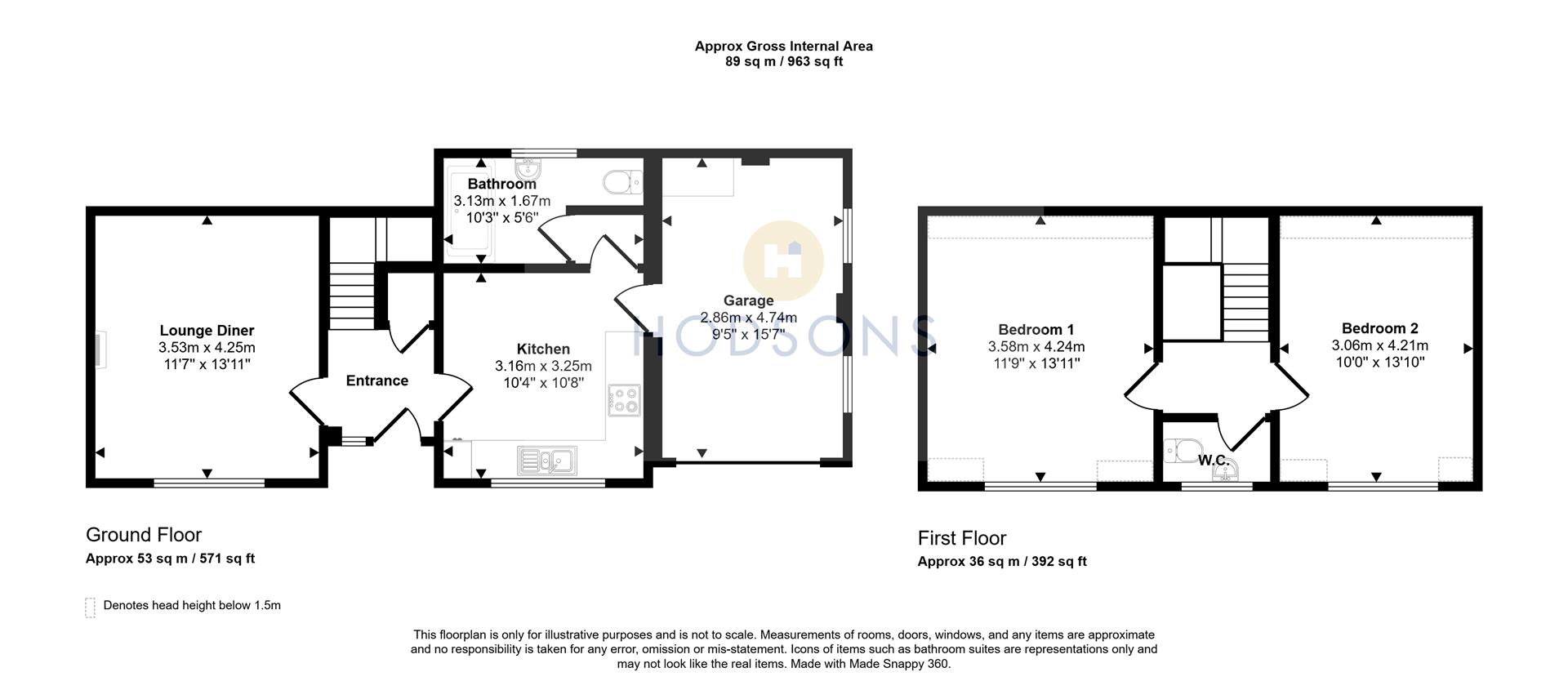 Stonecroft, 2a, Cemetery Road, Wakefield floorplan