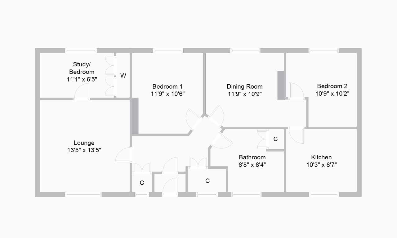 3 bed semidetached bungalow for sale in East Clyde Street, Helensburgh