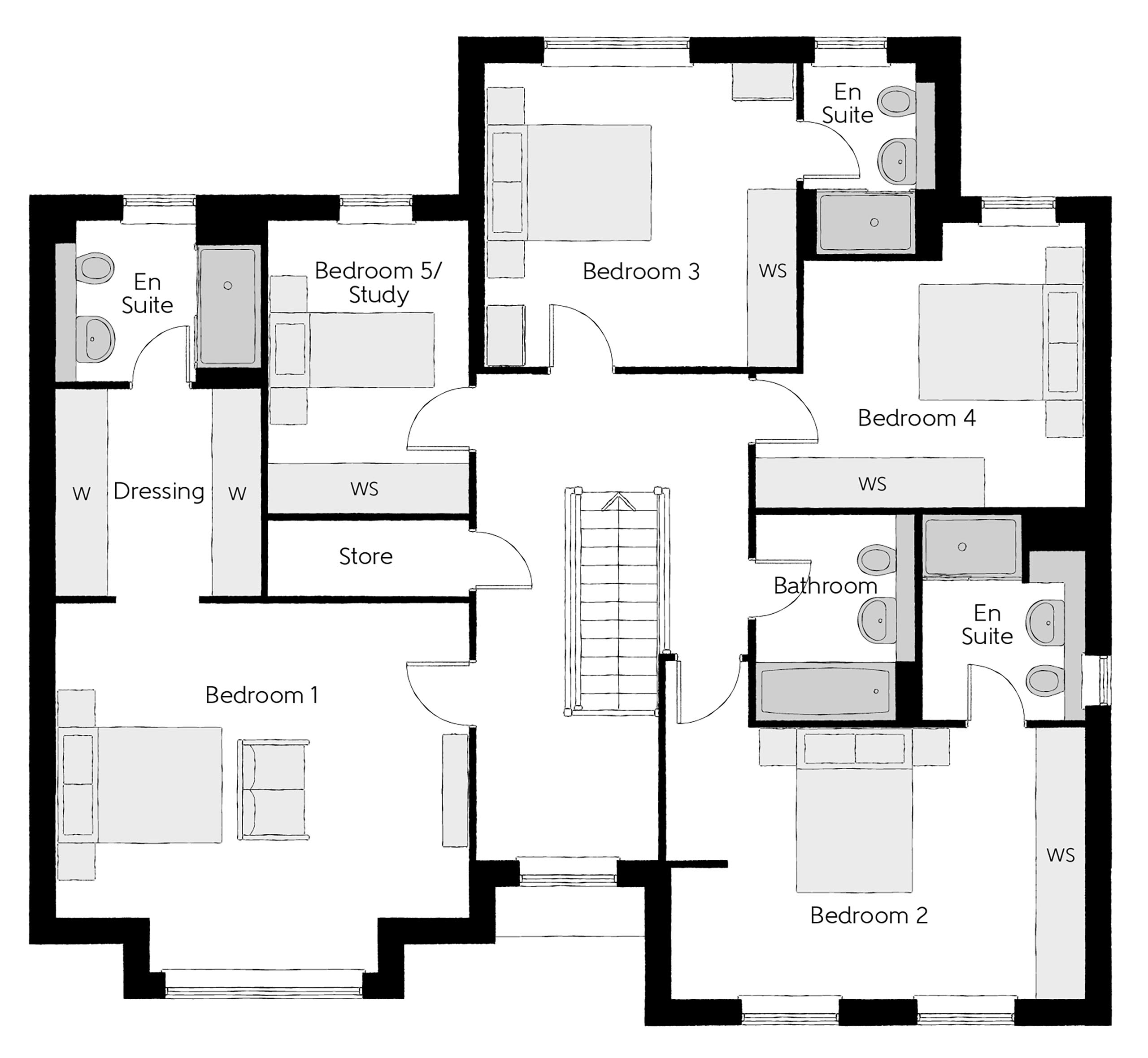 107, West Of Killingworth Village, Killingworth floorplan