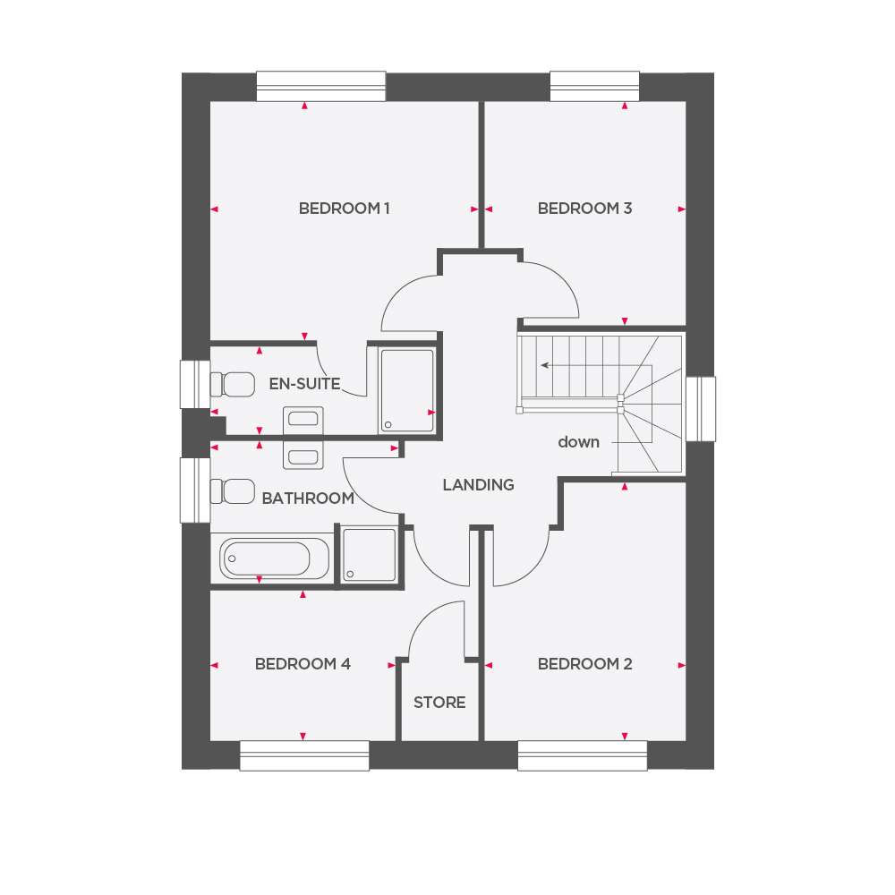 3, Whittingham Lane, Broughton floorplan