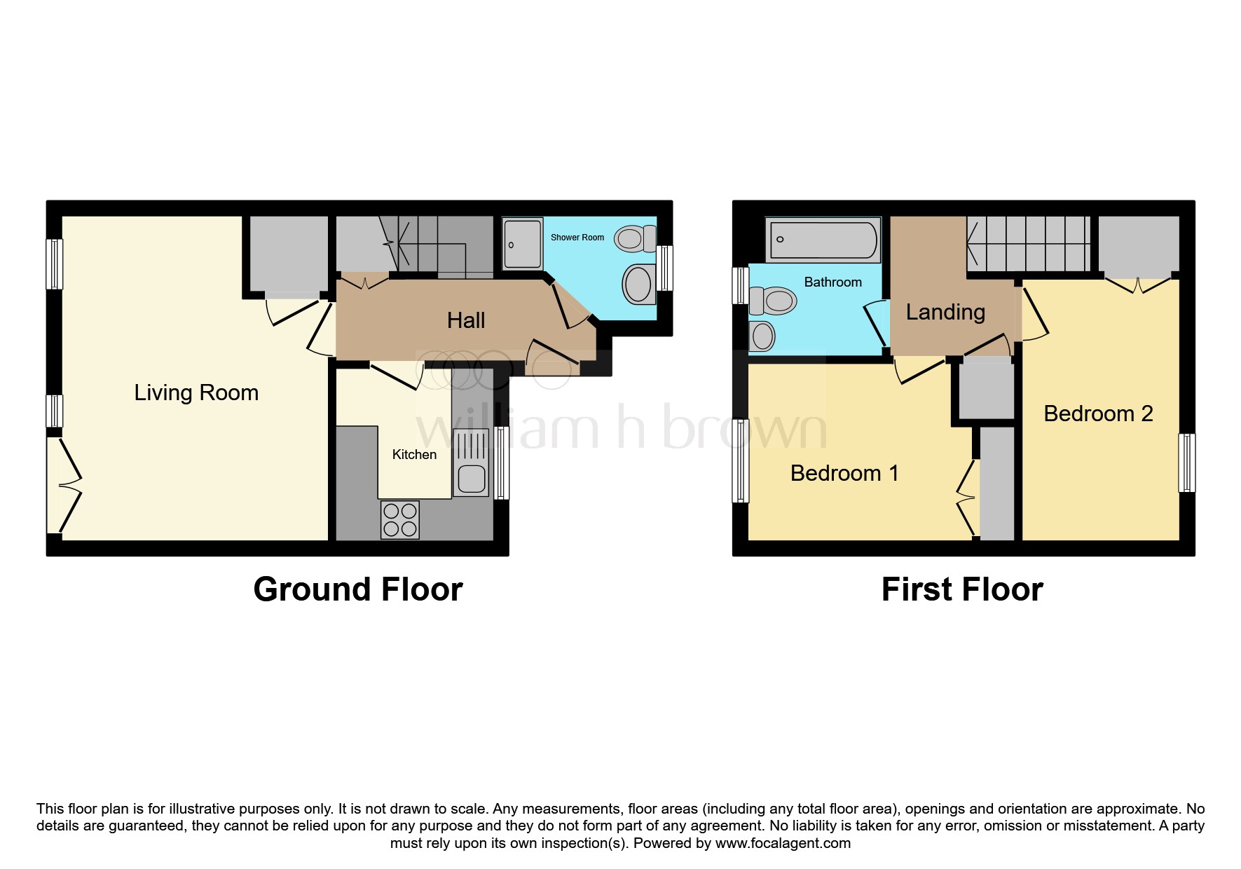 9, Old School Mews, Stowmarket floorplan