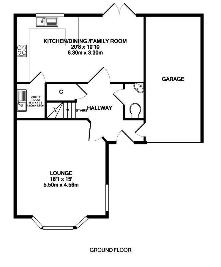 4 Bedrooms Detached house for sale in Curling Pond Lane, Longridge EH47