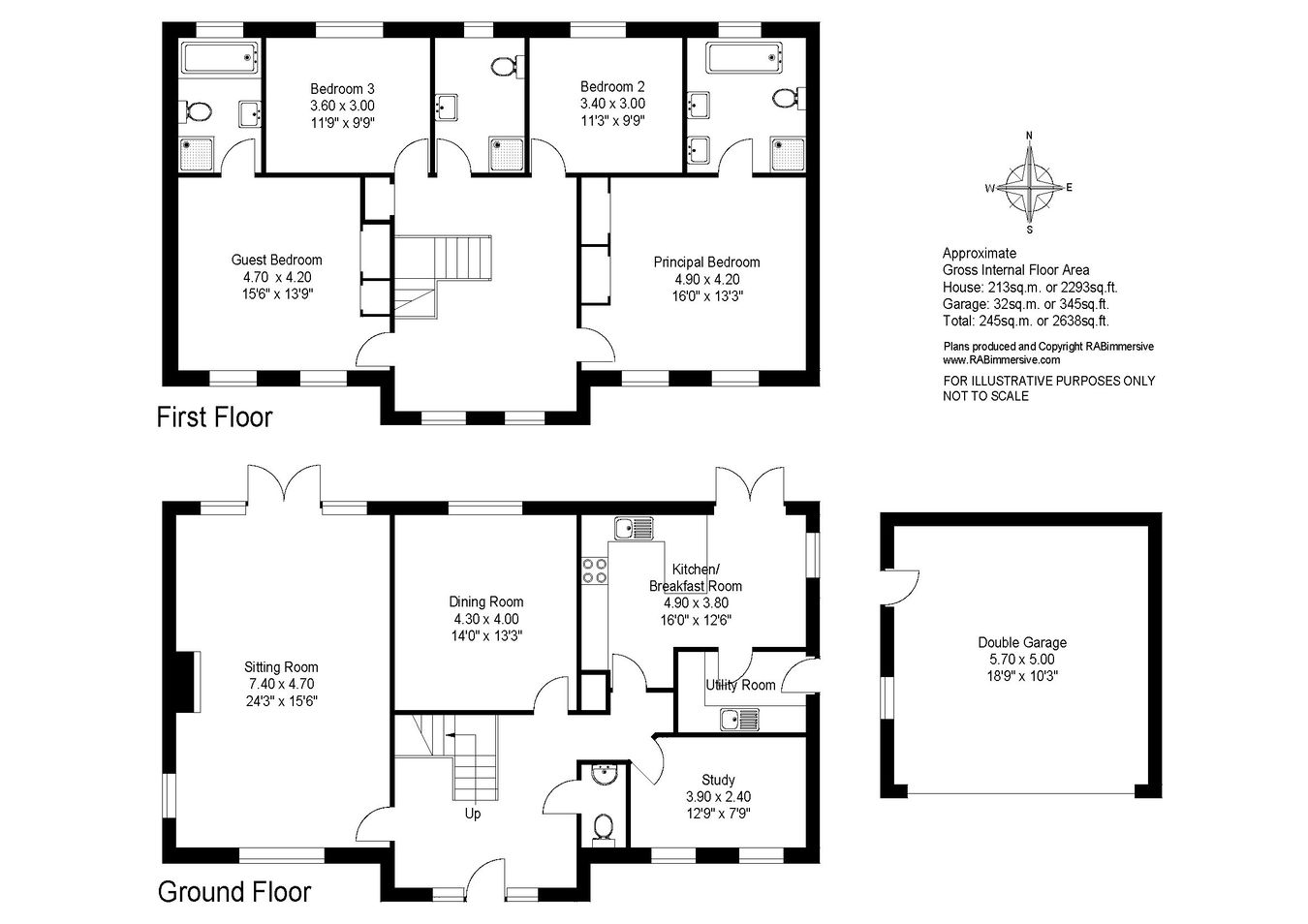 Warren Drive, Dorset floorplan