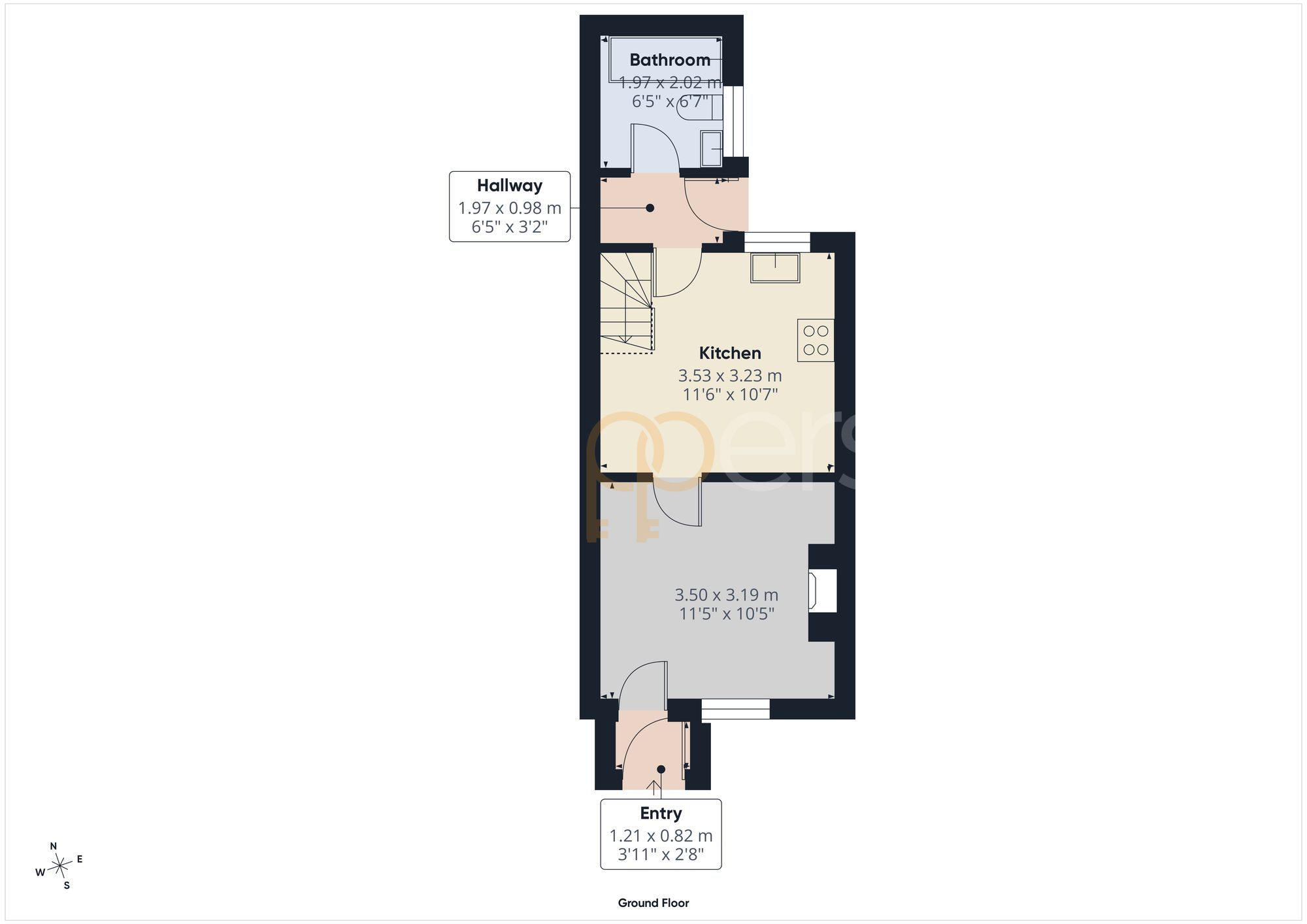 16 Whitfeld Road, Ashford floorplan