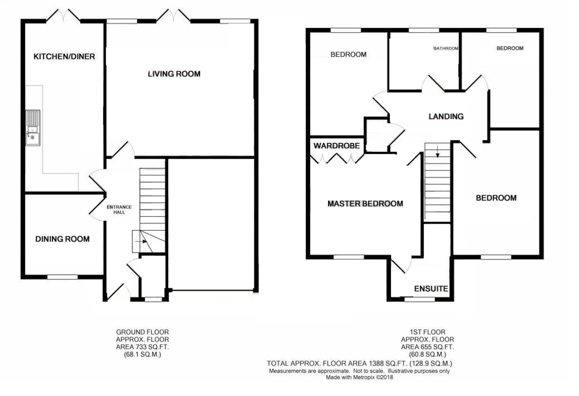 12 Malpas Close, Sandbach floorplan