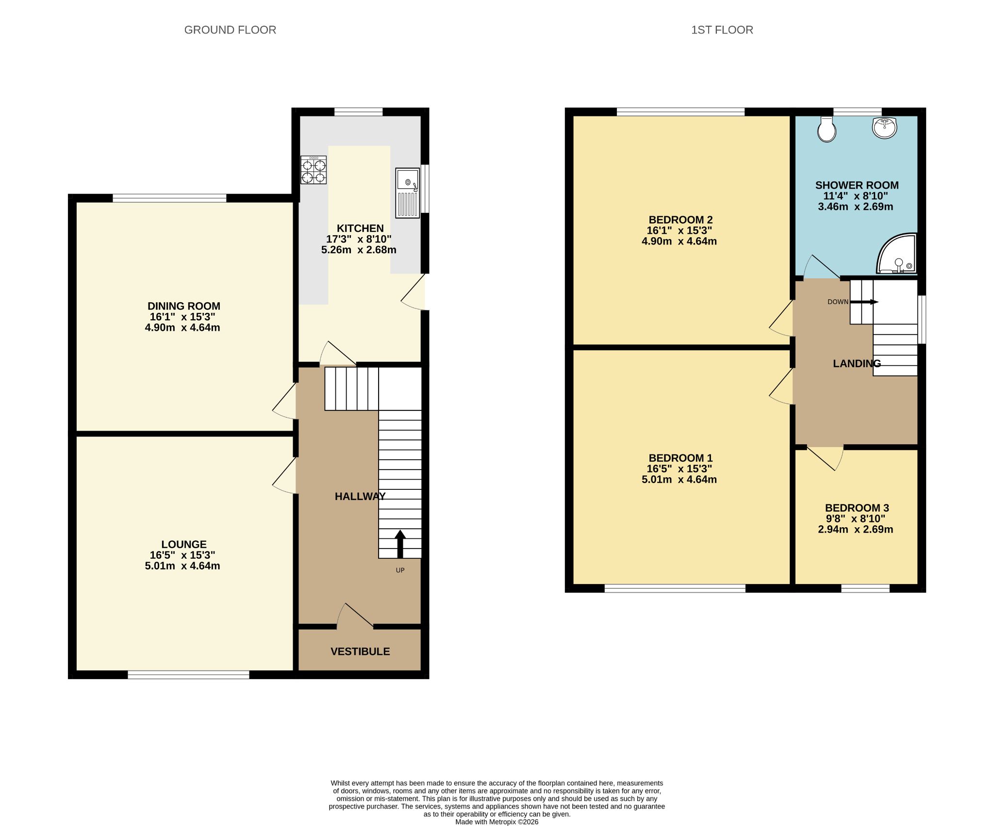 42 Winstanley Road, Wigan floorplan