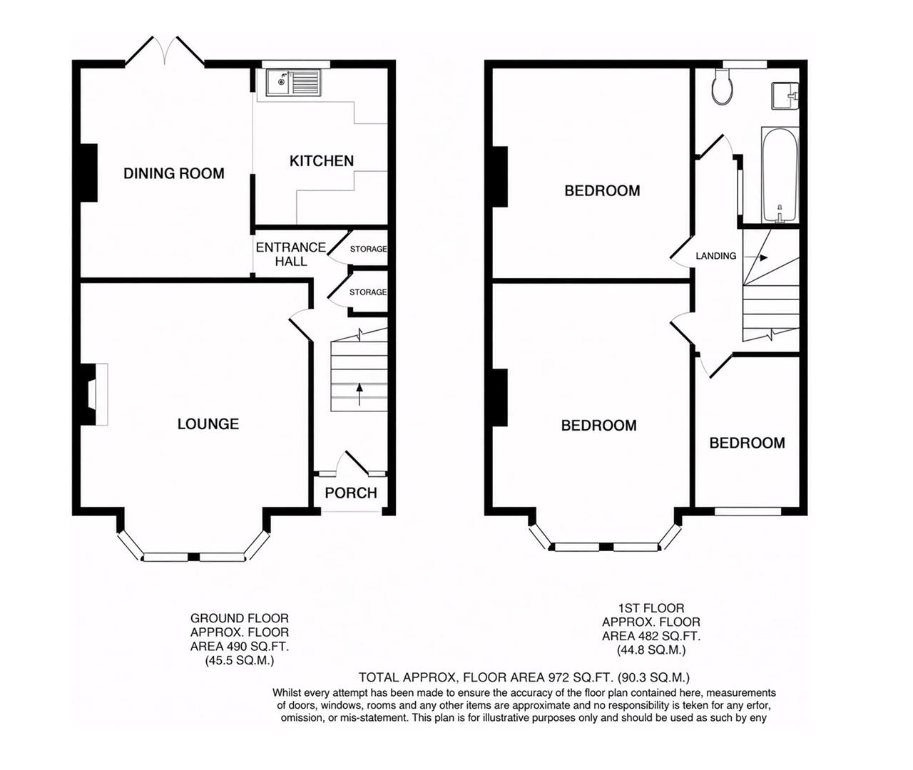 Hamstel Road, Southend-On-Sea floorplan