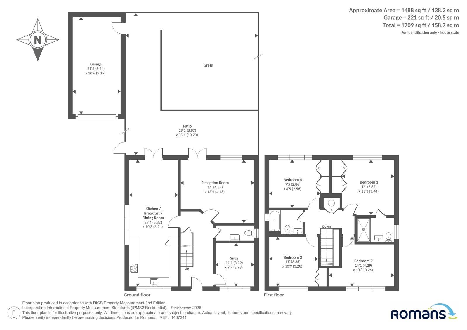 5, Phillips Close, Wokingham floorplan