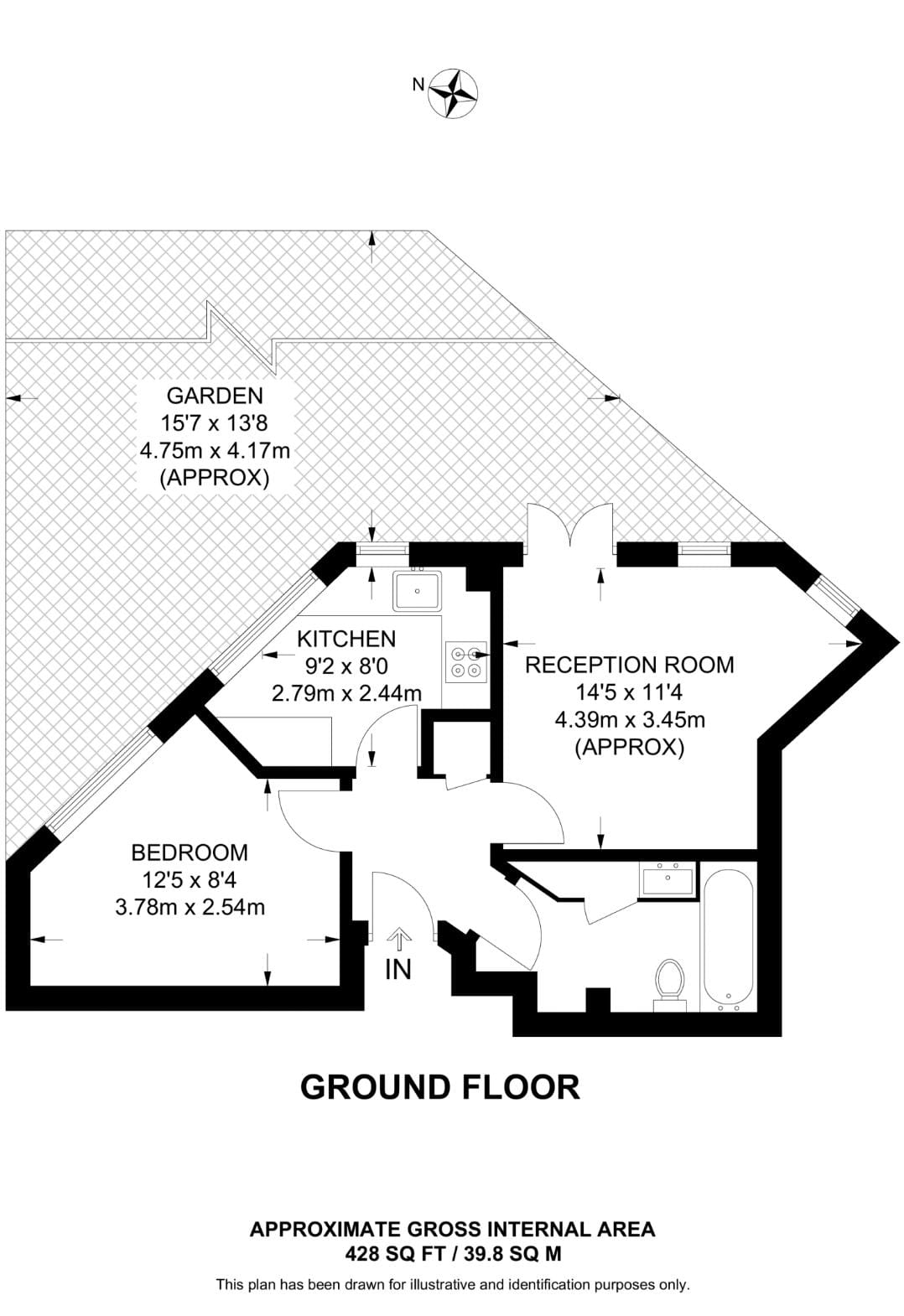 2, Garter Way, London floorplan