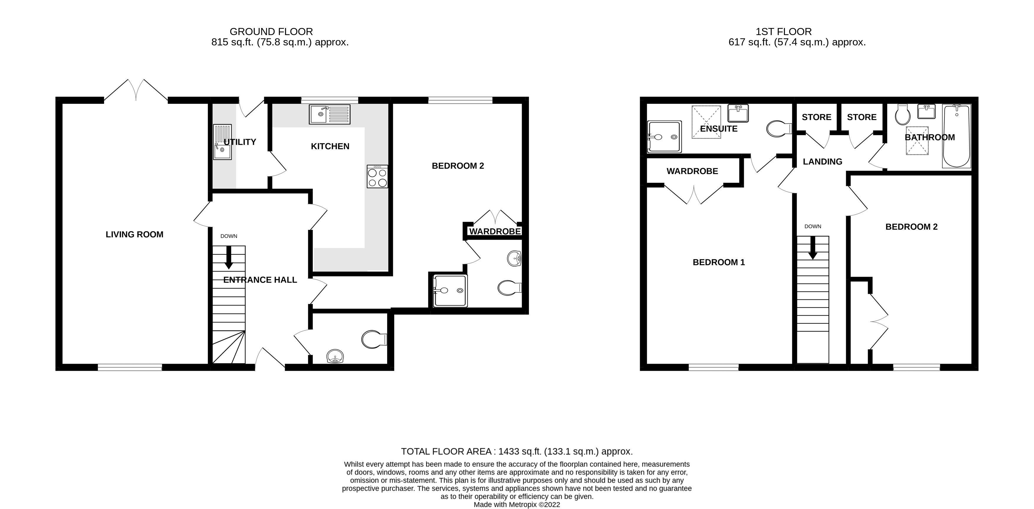 The Loke, Dereham Road, Norwich floorplan