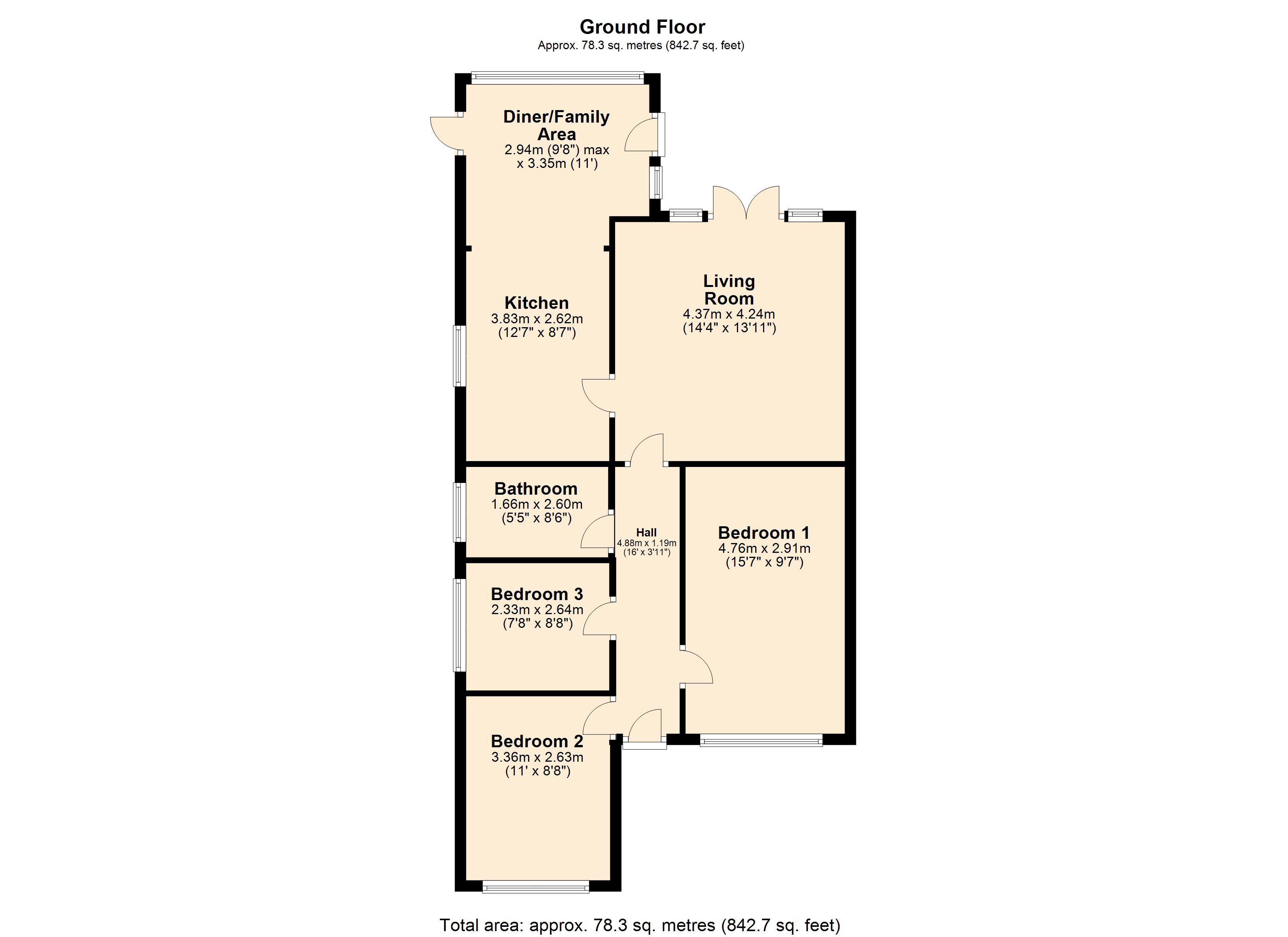 3 Bedrooms Detached house for sale in Kipling Way, Crewe CW1