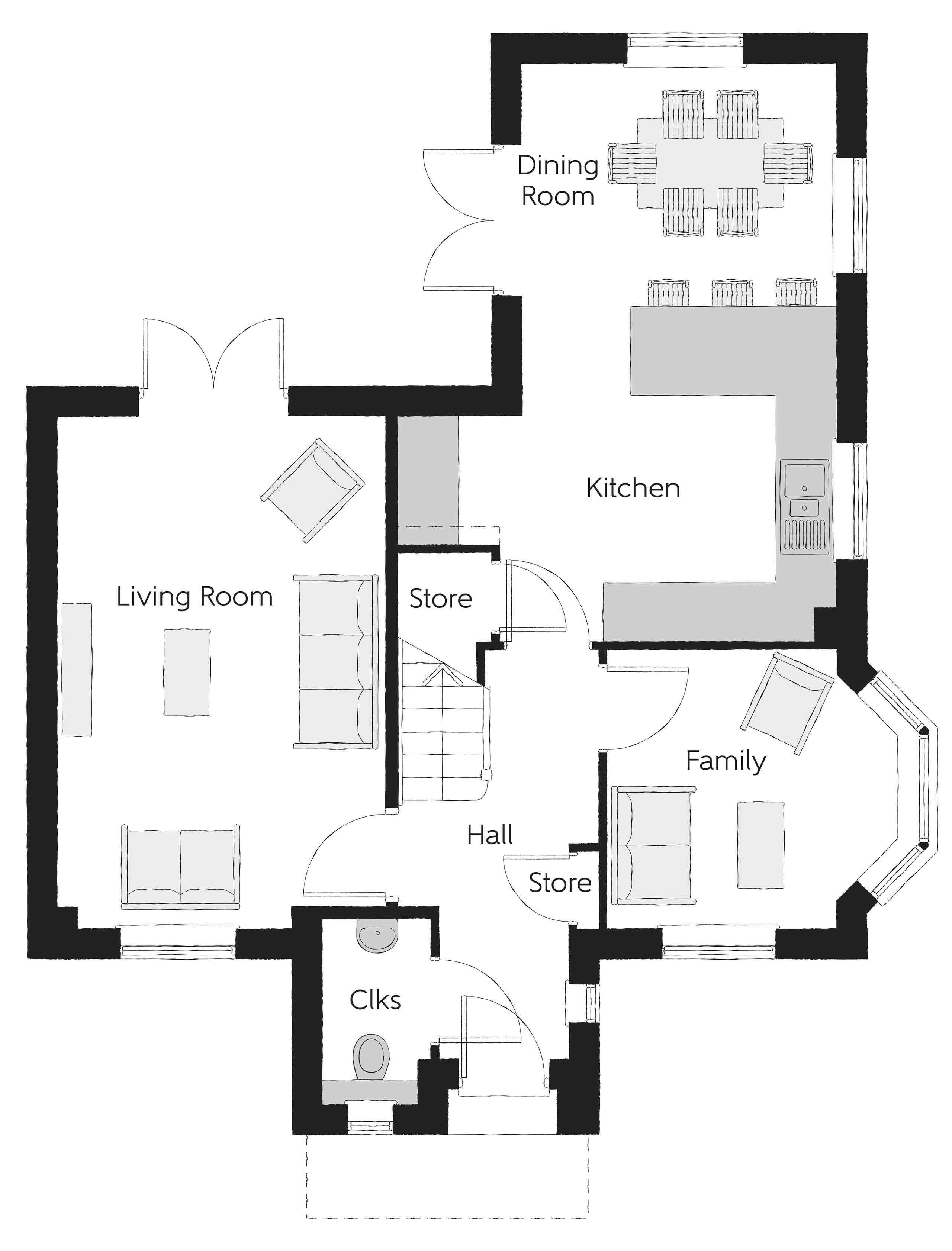 94, North Fields, Sturminster Newton floorplan